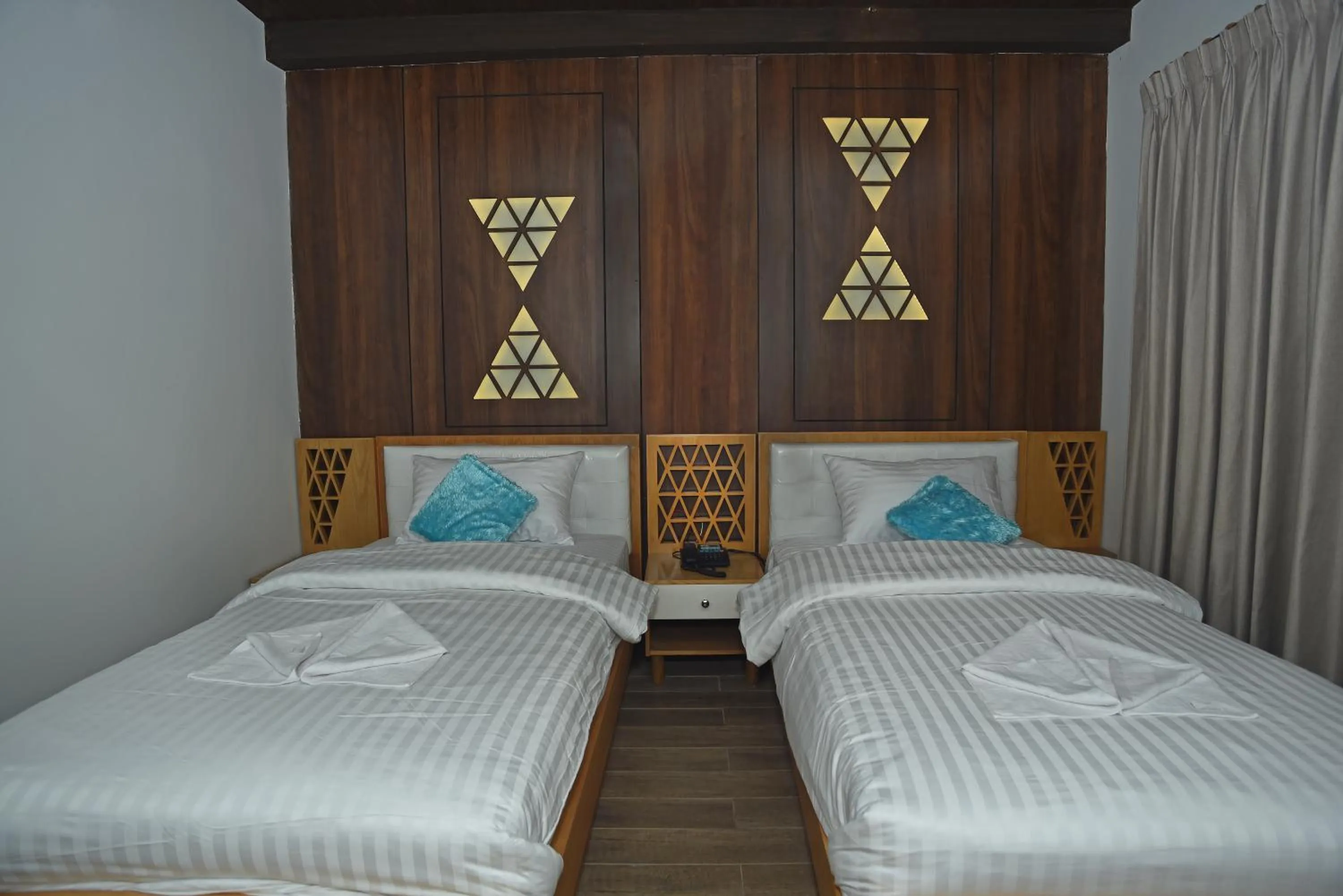 Bed in Grand Hotel Quetta