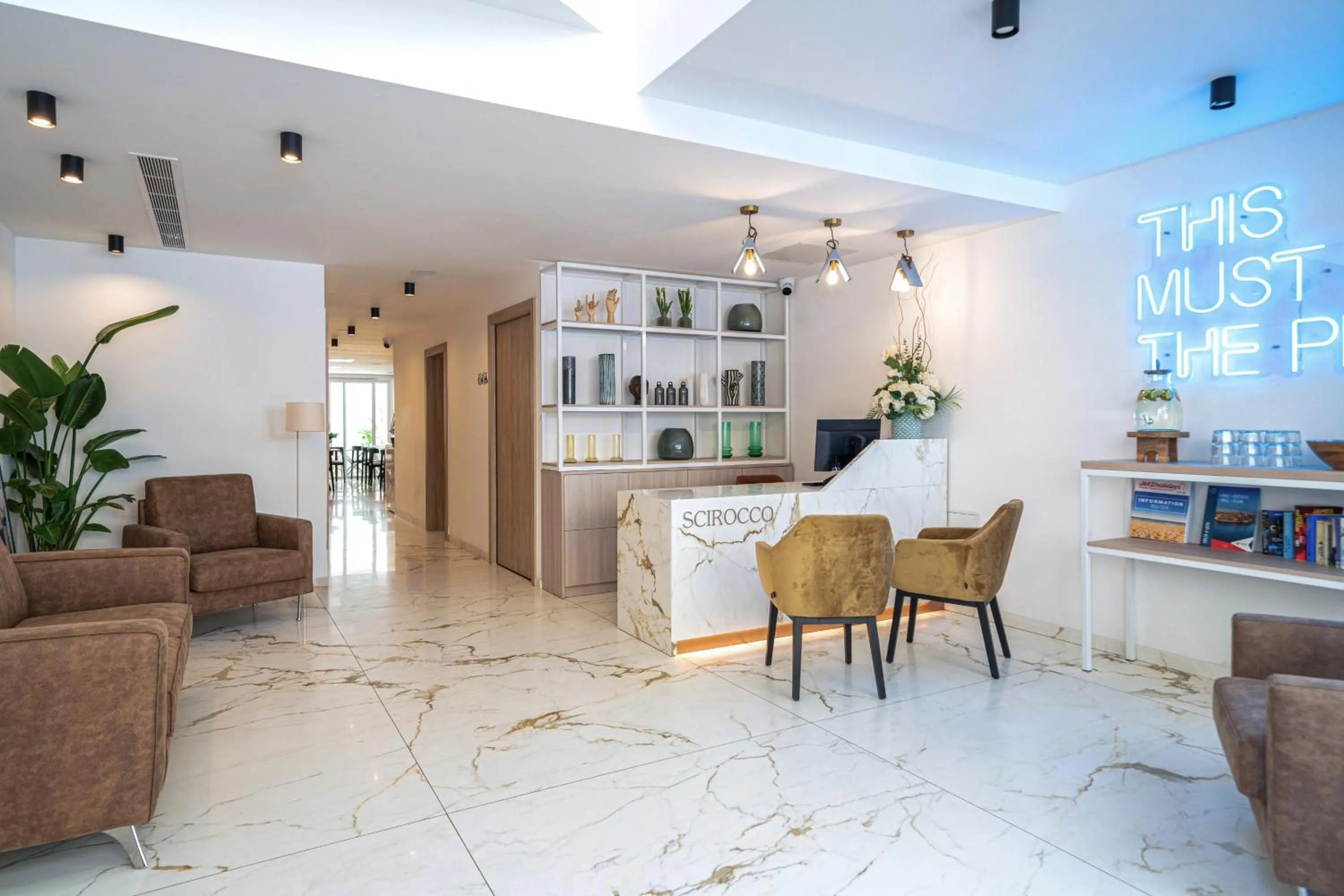 Lobby or reception in Hotel Scirocco St Julian's, Affiliated by Melia