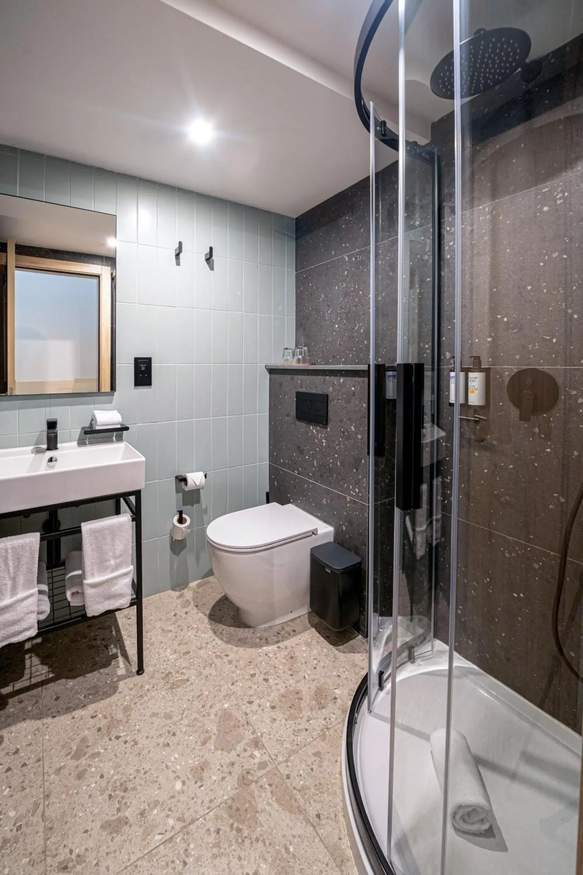 Bathroom in Hotel Scirocco St Julian's, Affiliated by Melia Bathroom in Hotel Scirocco St Julian's, Affiliated by Melia