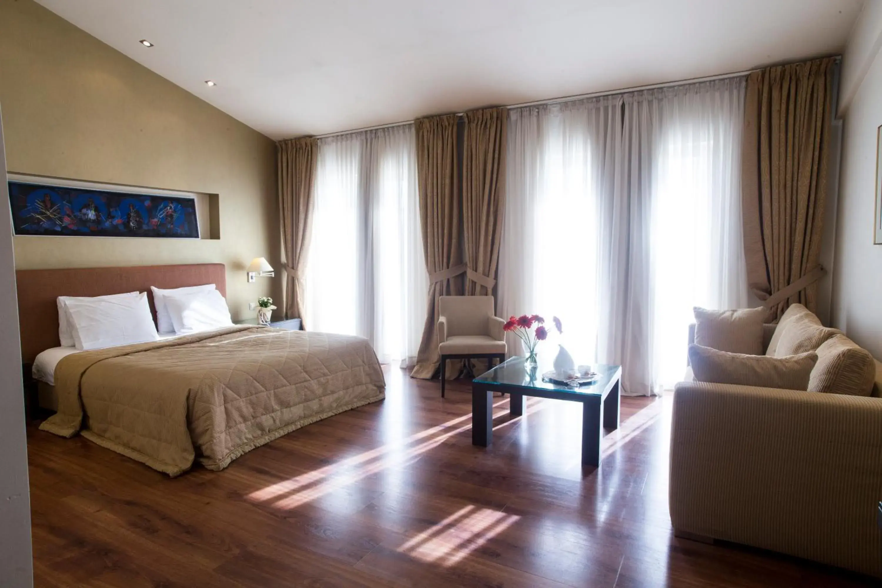 Photo of the whole room, Bed in Davitel - Tobacco Hotel Photo of the whole room, Bed in Davitel - Tobacco Hotel