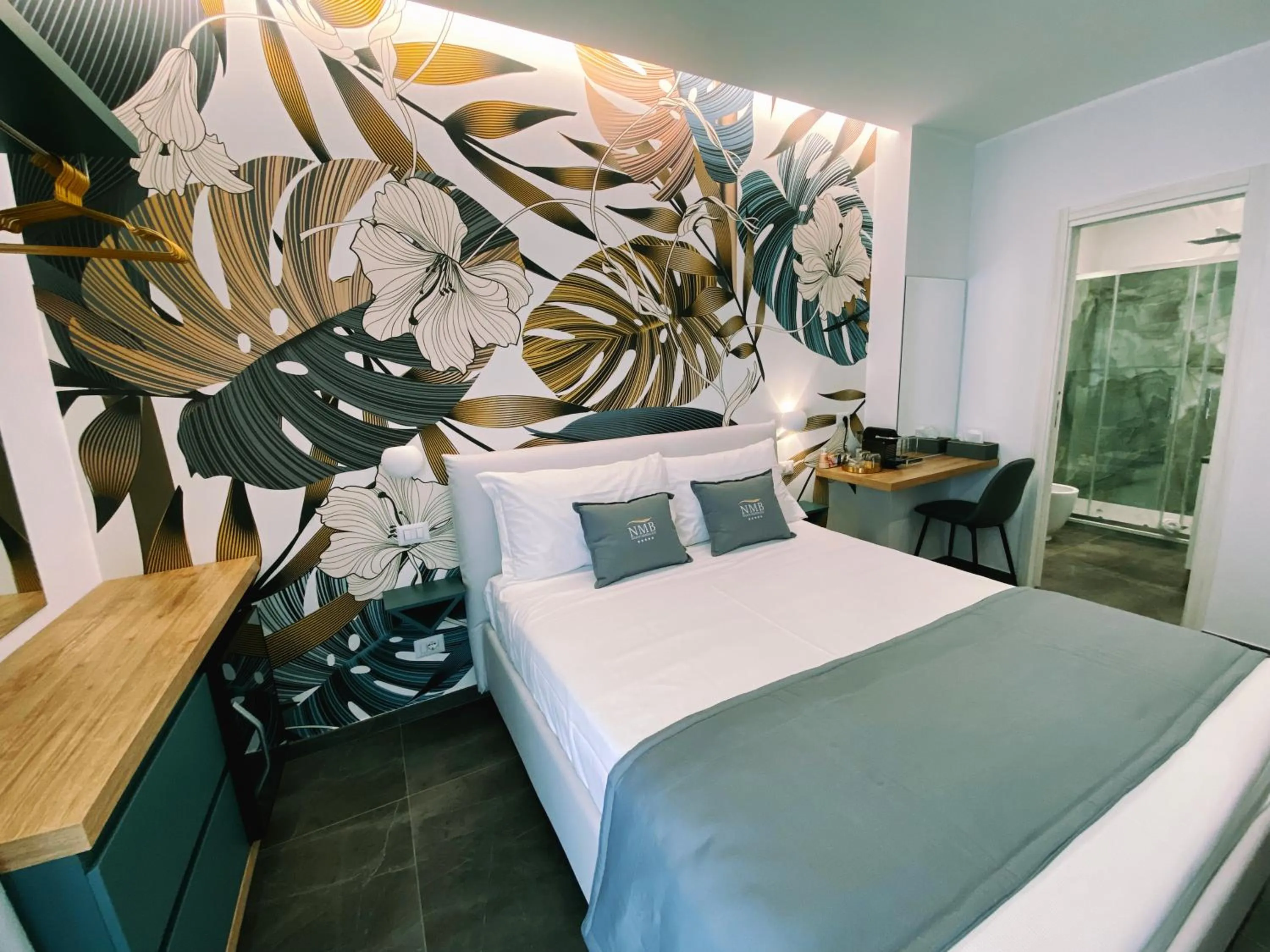 Bed in Naxos Marina Bay