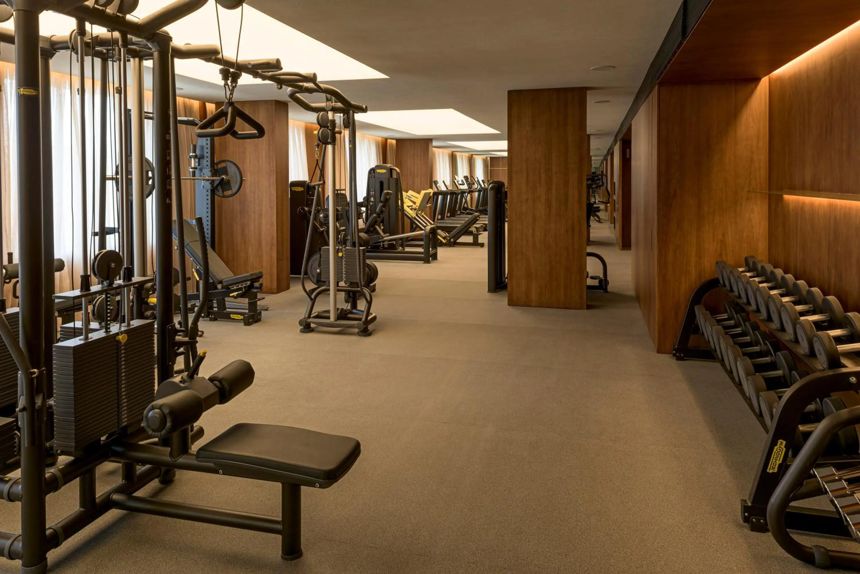 Fitness centre/facilities in Hotel Fasano Sao Paulo Itaim