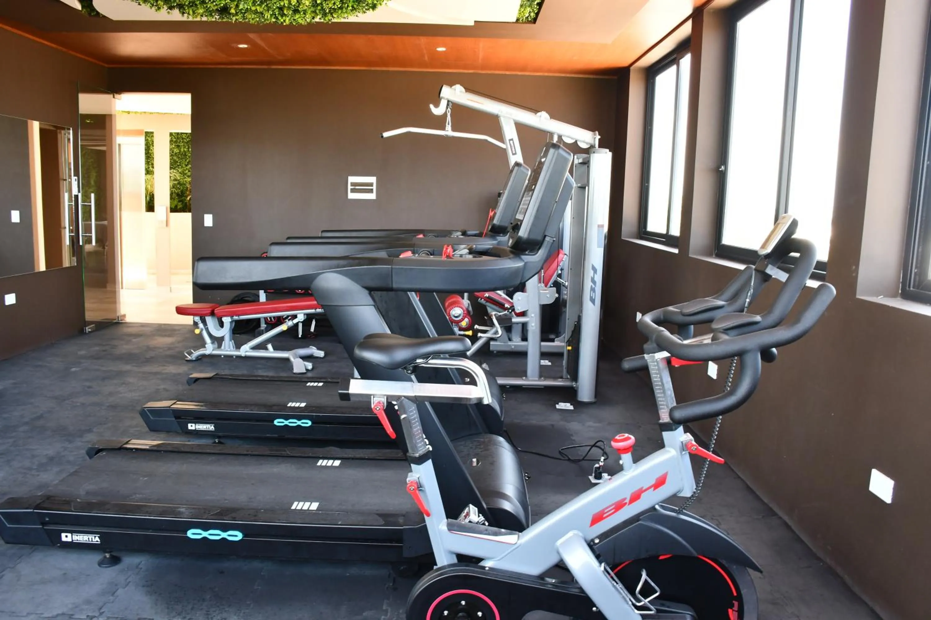 Fitness centre/facilities in Menesse Tulum Luxury Apartments by Spot Rentals