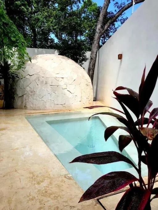 Hot Tub in Near Beach+Jungle Views. King bed+220 megs+2 bikes