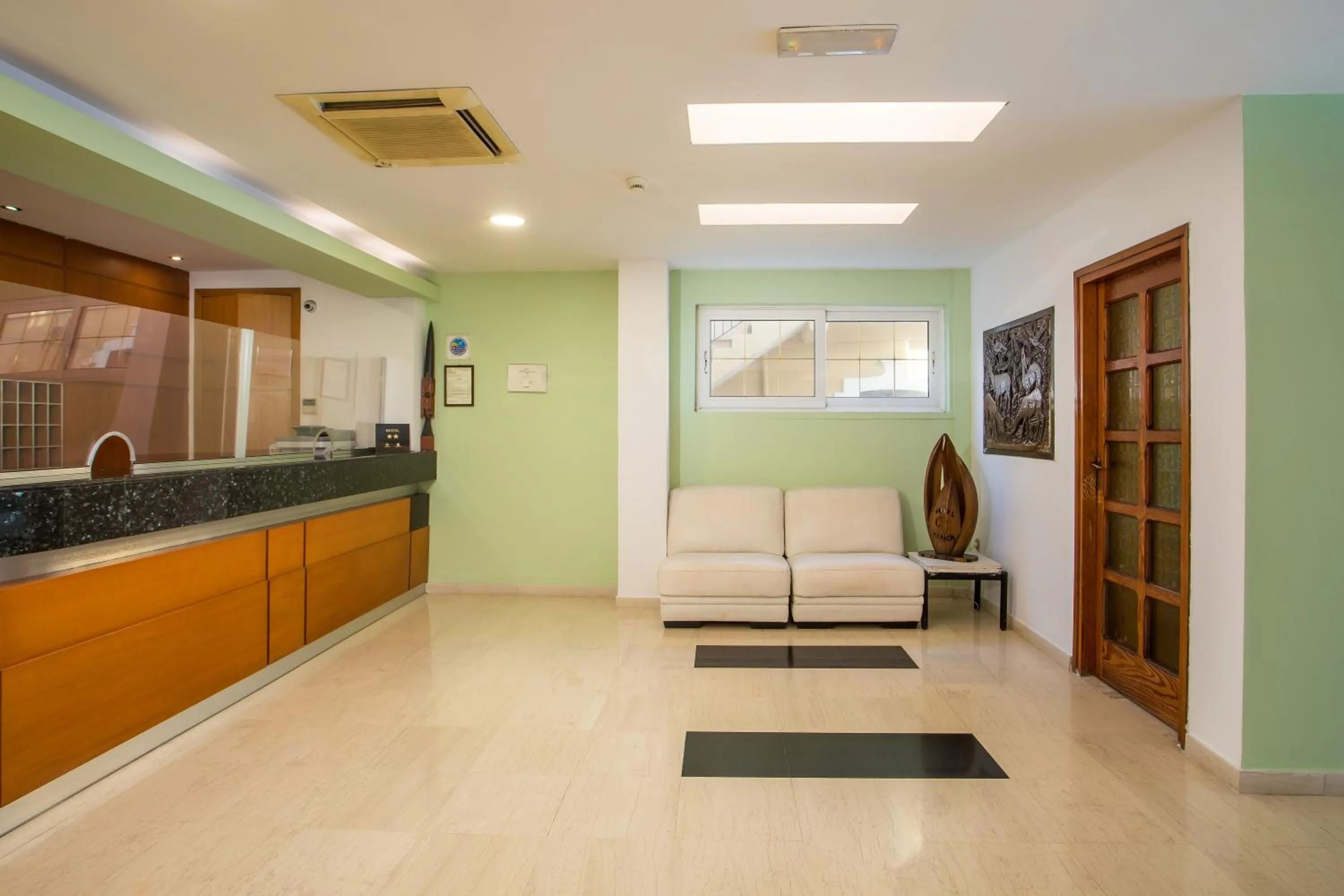 Lobby or reception in Hotel Africa