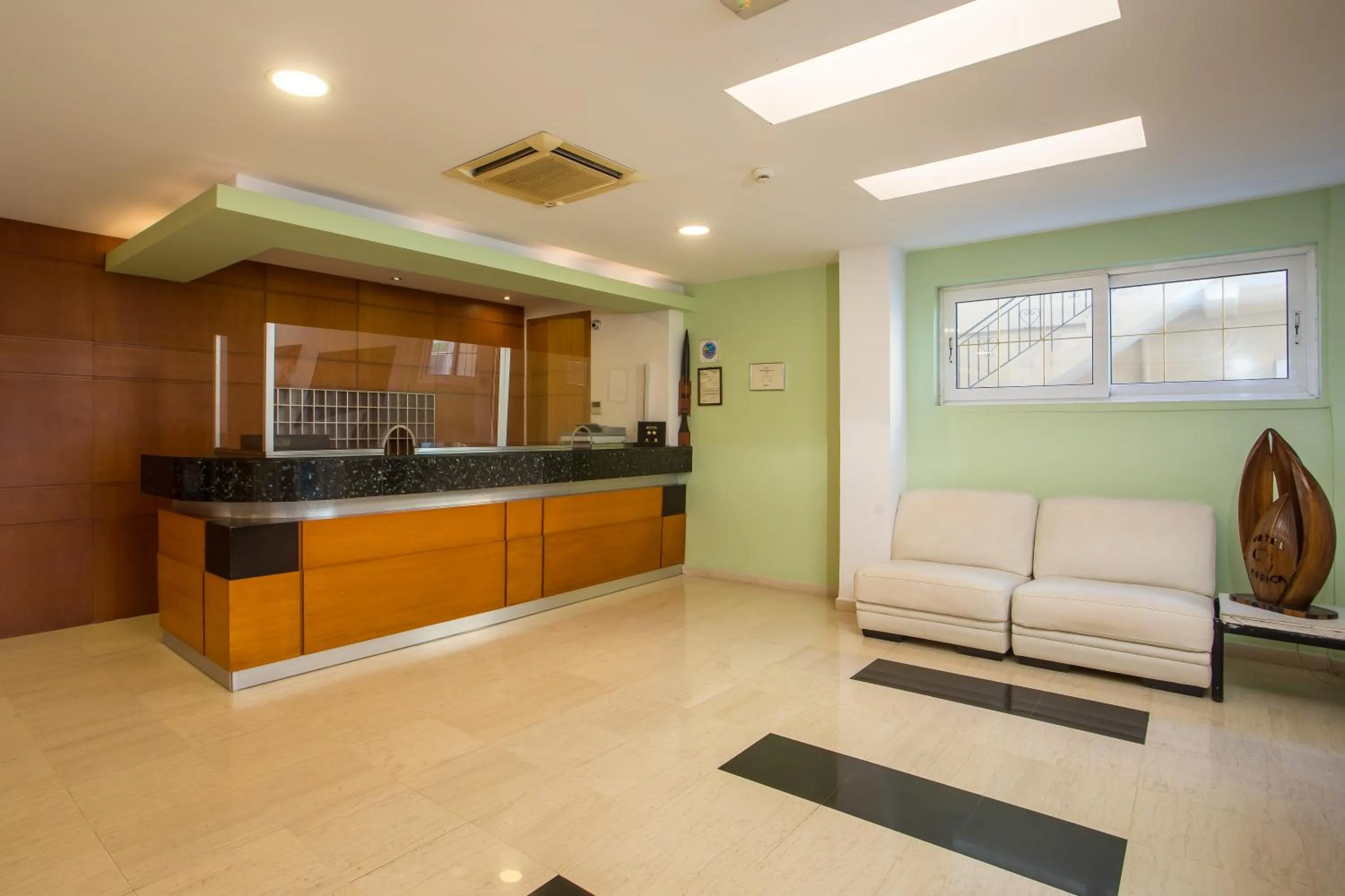 Lobby or reception in Hotel Africa