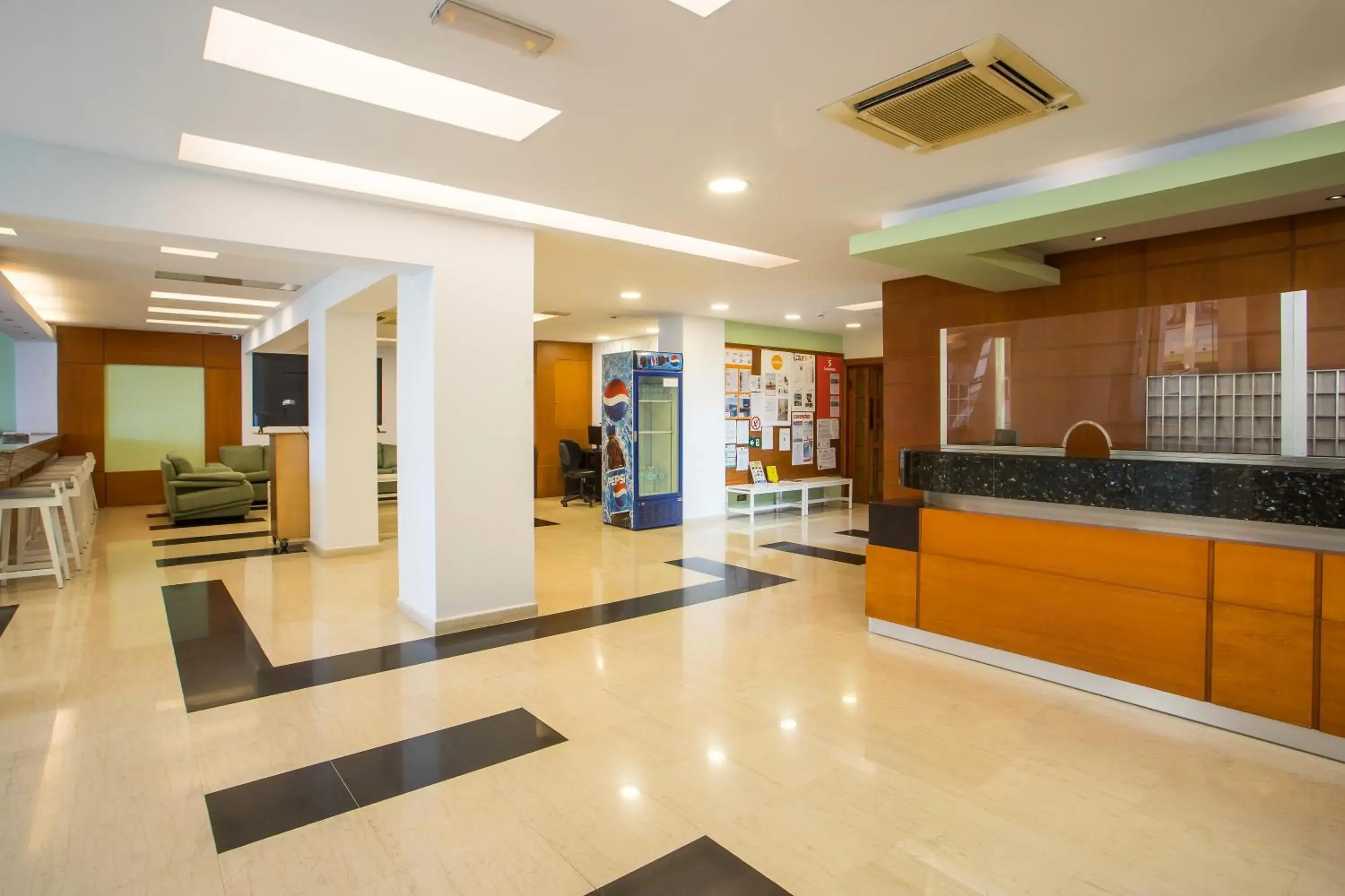 Lobby or reception in Hotel Africa Lobby or reception in Hotel Africa