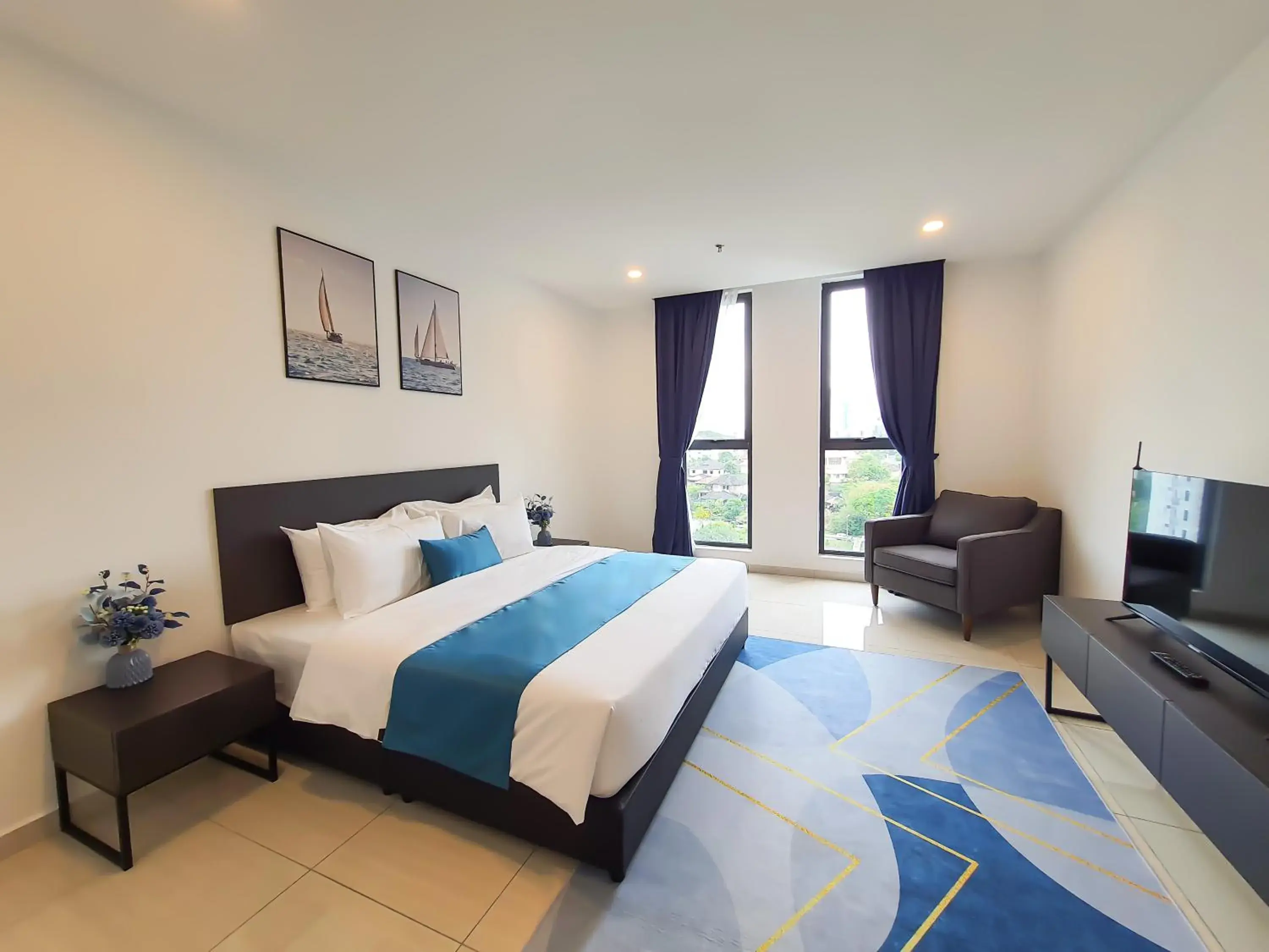 Bed in Ramada Suites by Wyndham The Straits Johor Bahru Bed in Ramada Suites by Wyndham The Straits Johor Bahru