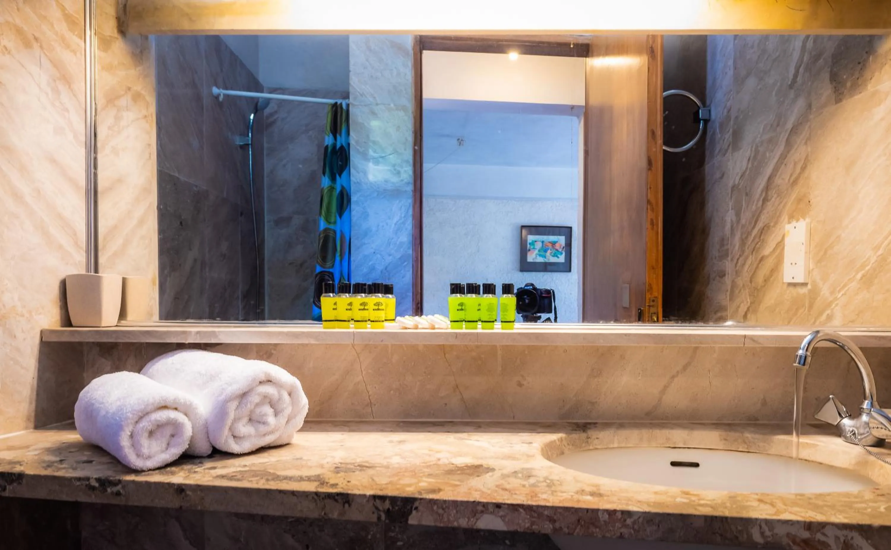 Bathroom in Apollonia Hotel Apartments