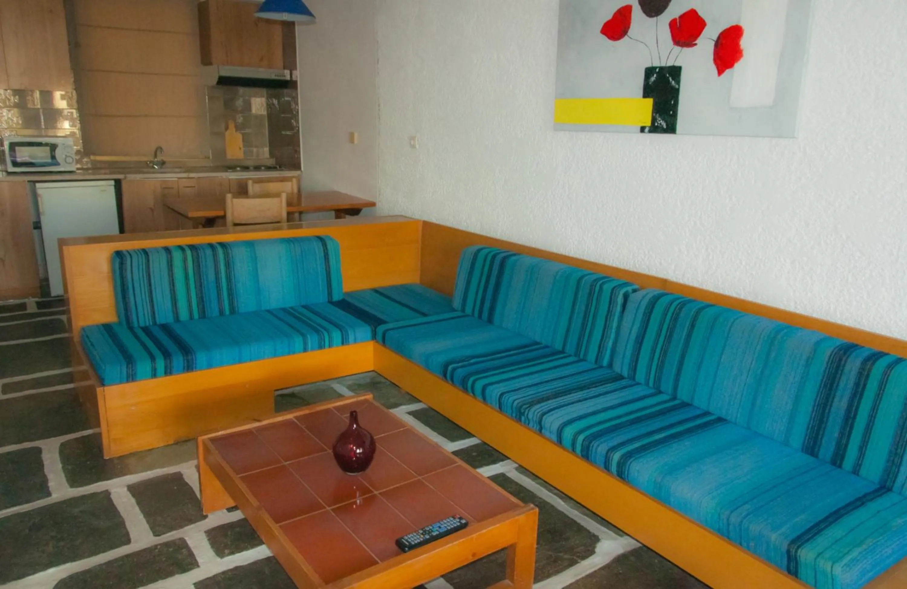 Living room in Apollonia Hotel Apartments