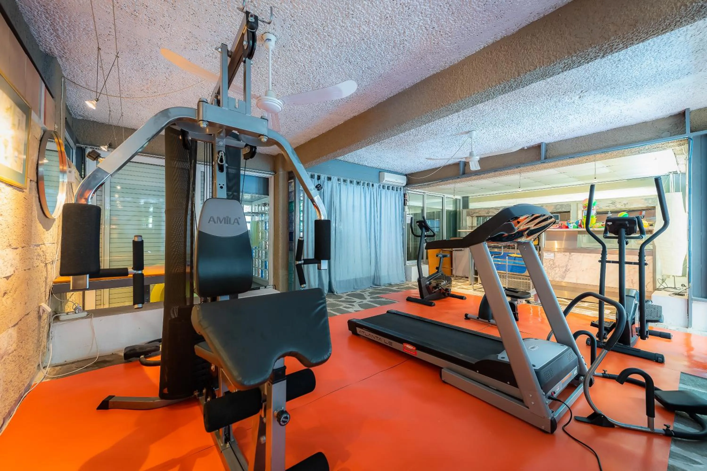 Fitness centre/facilities in Apollonia Hotel Apartments