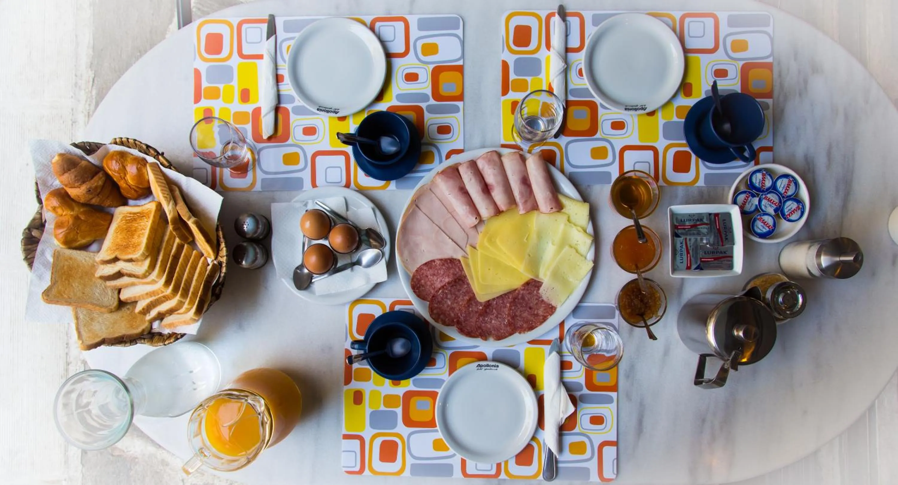 Food close-up in Apollonia Hotel Apartments