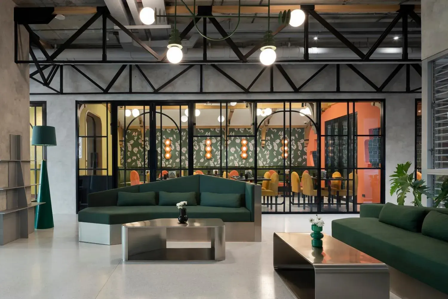 Lobby or reception in Hotel Sapin Lobby or reception in Hotel Sapin