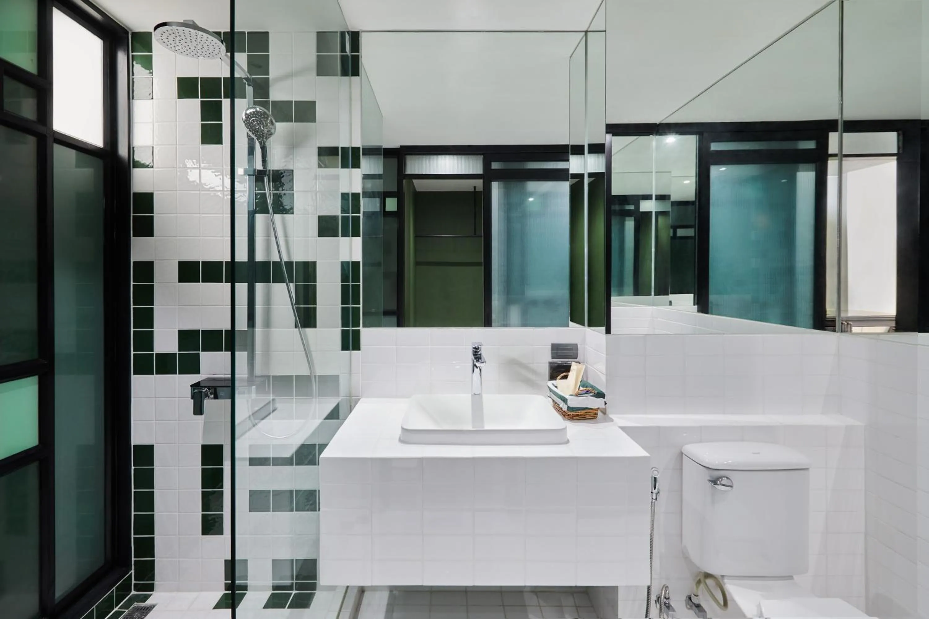 Bathroom in Hotel Sapin