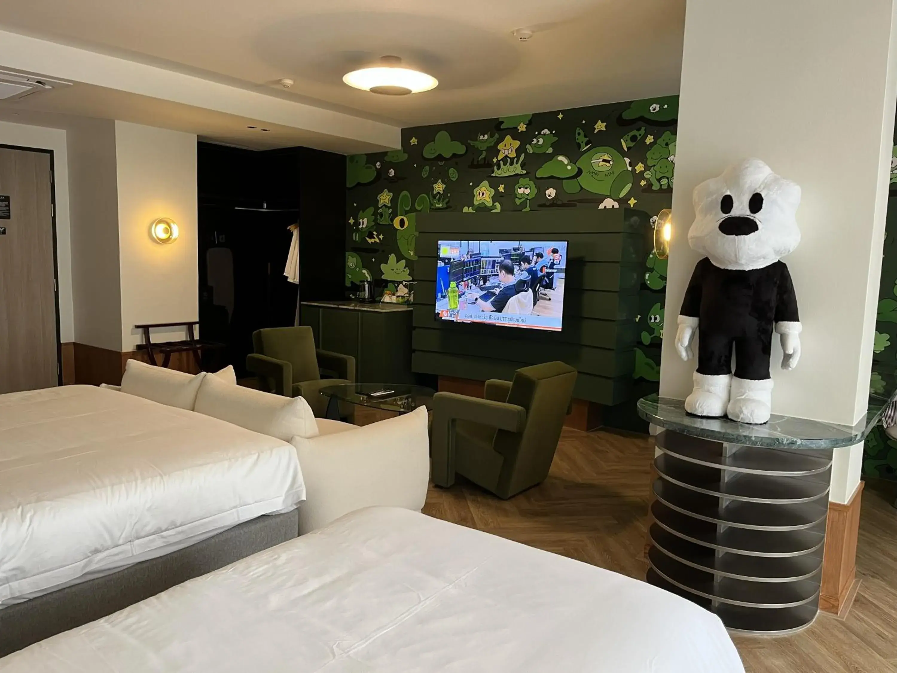 Bed in Hotel Sapin Bed in Hotel Sapin