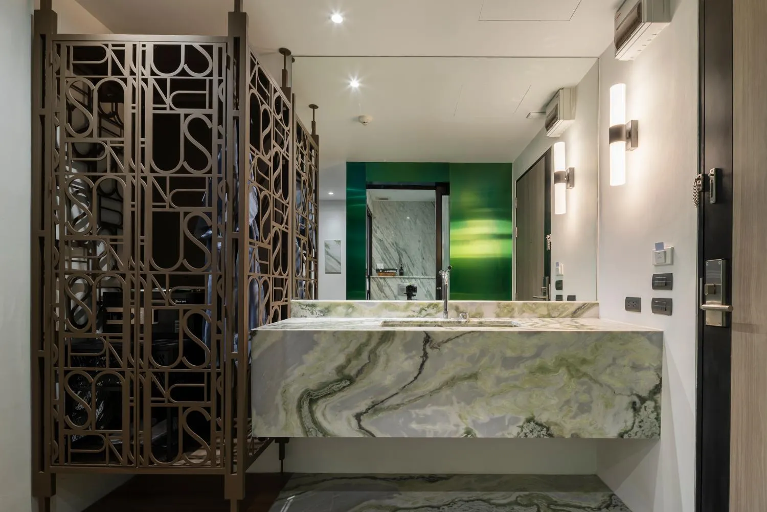 Bathroom in Hotel Sapin