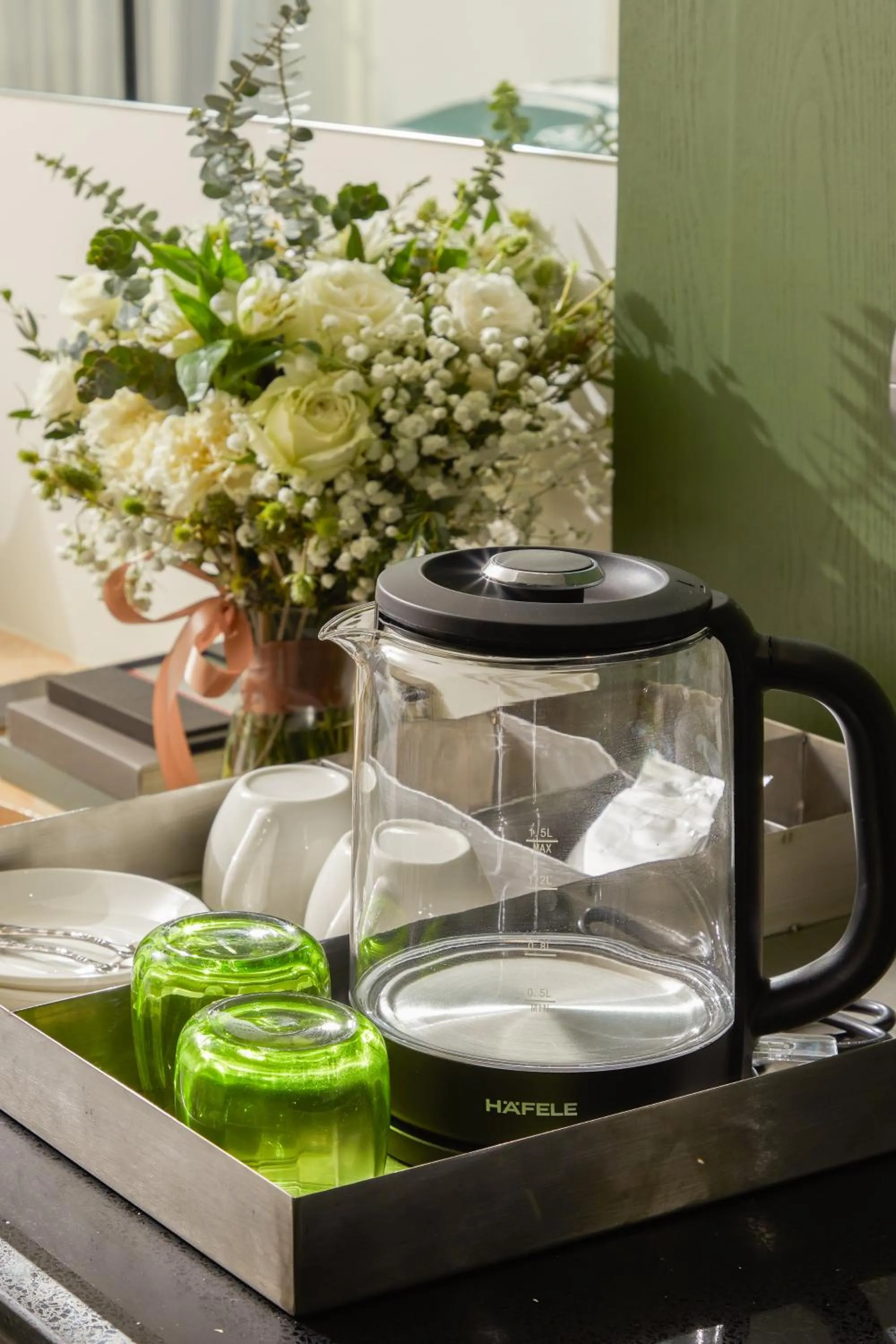 Coffee/tea facilities in Hotel Sapin