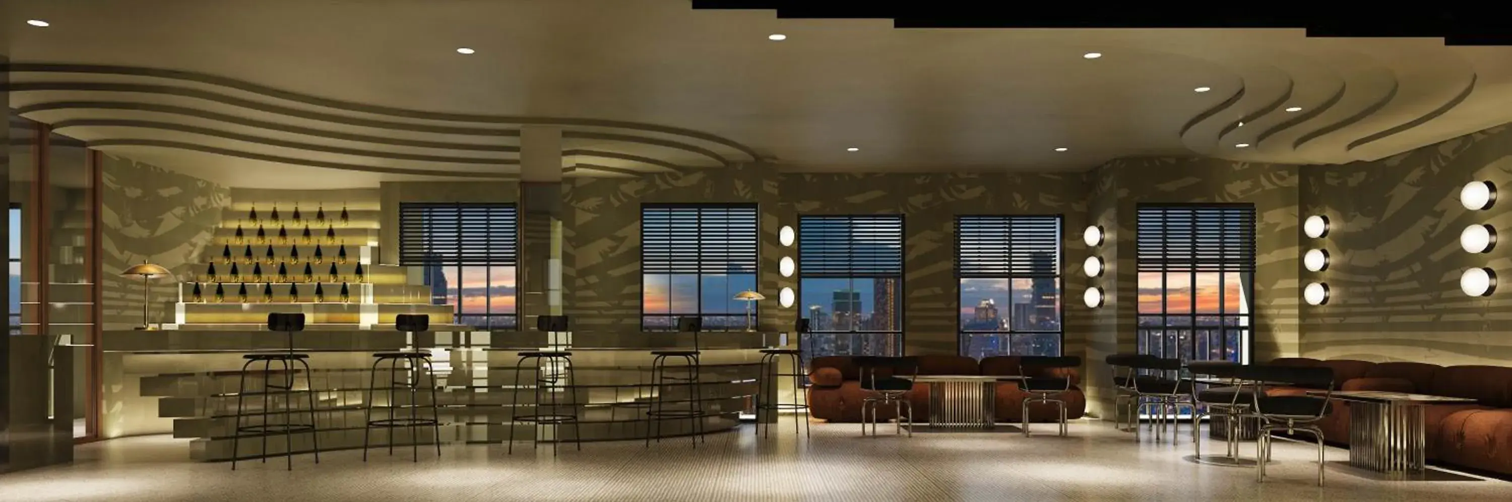 Lounge or bar in Hotel Sapin Lounge or bar in Hotel Sapin