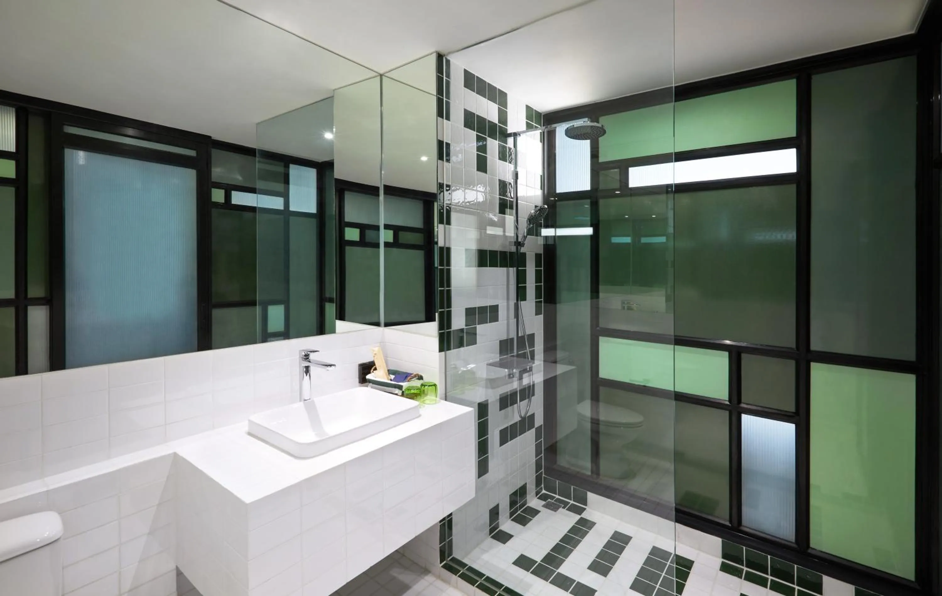 Bathroom in Hotel Sapin