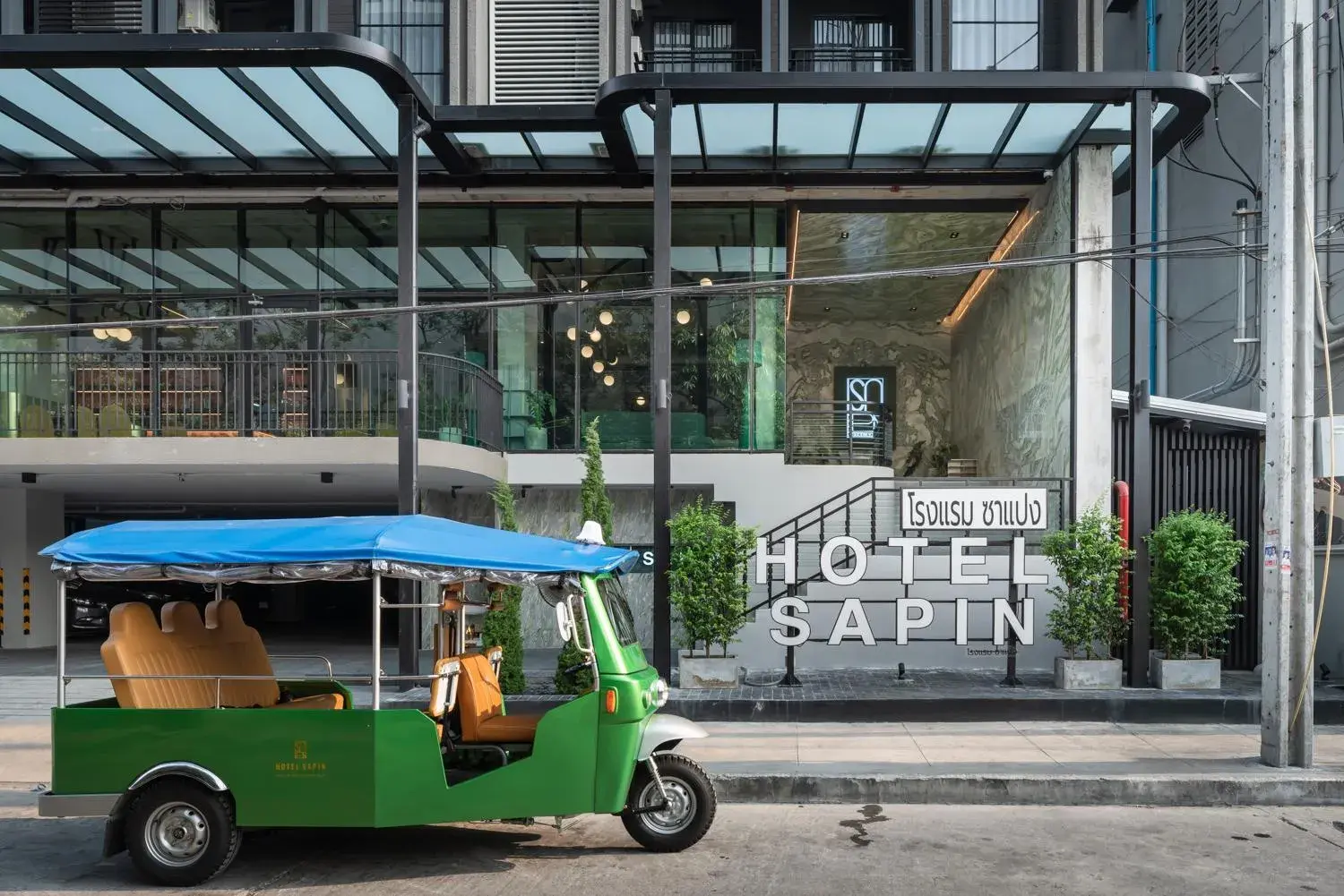 Property building in Hotel Sapin Property building in Hotel Sapin