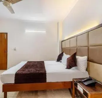 Bed in Hotel Atithi Residency Bed in Hotel Atithi Residency