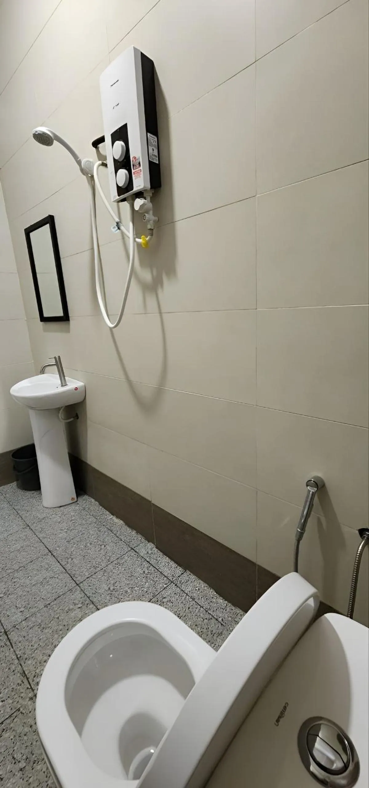 Shower in Grapevine Garden