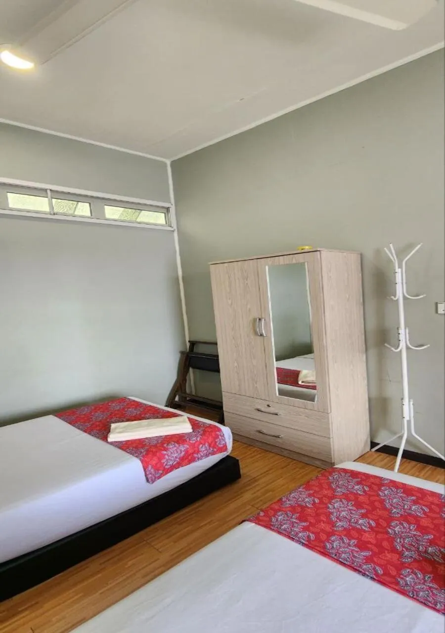 Bed in Grapevine Garden