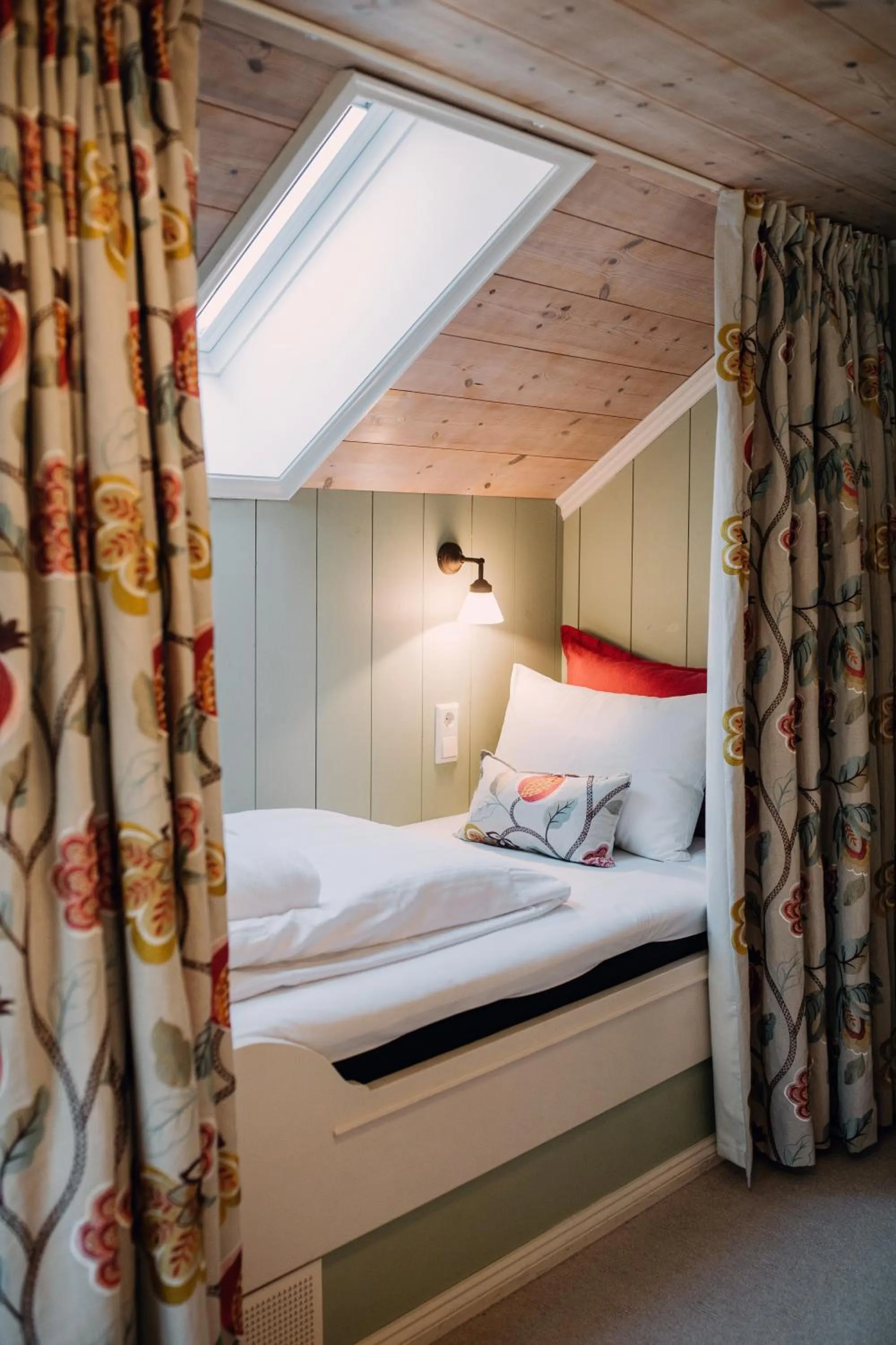 Bed in Engø Gård Hotel & Restaurant