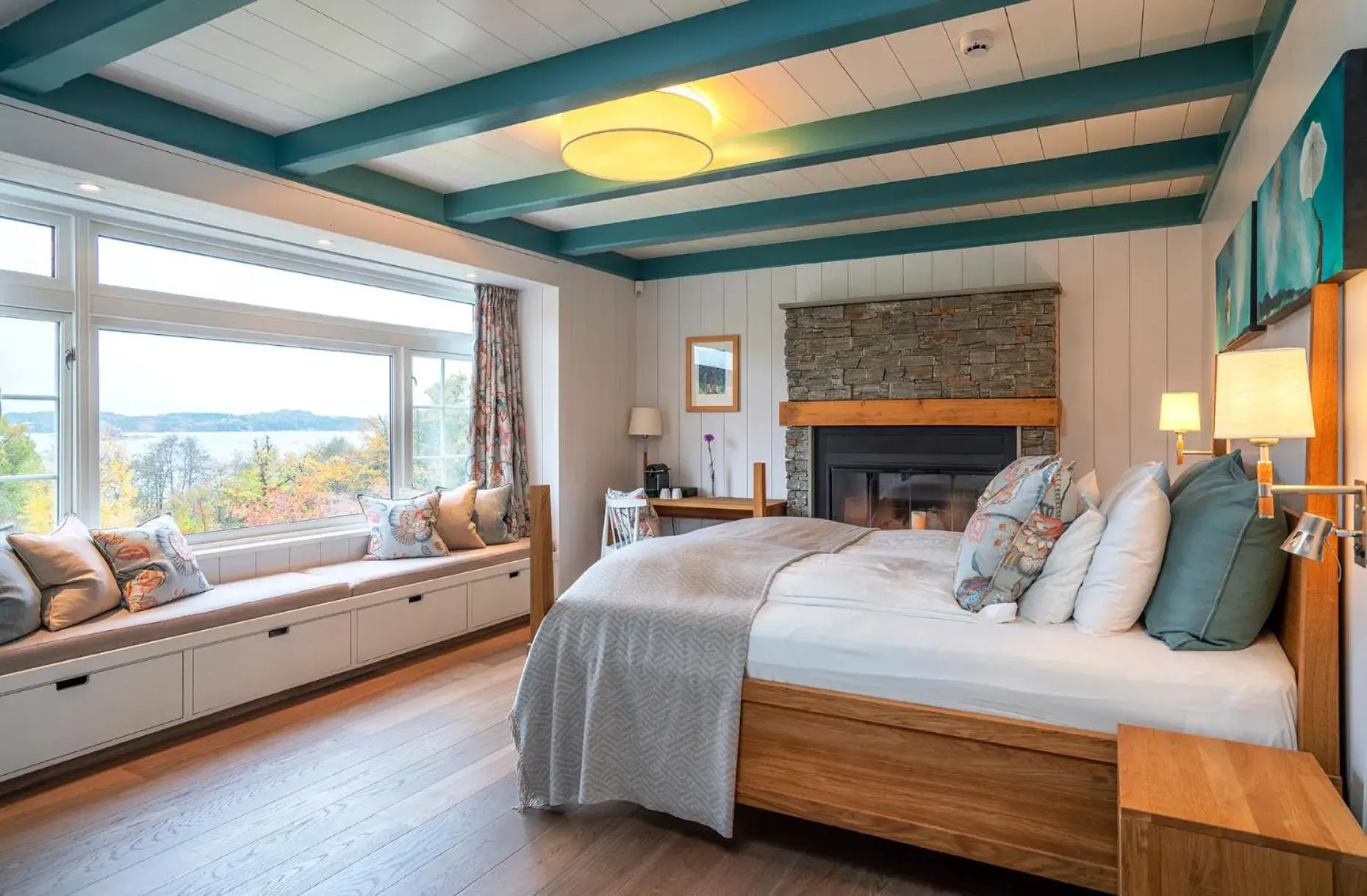 Deluxe Double Room - single occupancy in Engø Gård Hotel & Restaurant Deluxe Double Room - single occupancy in Engø Gård Hotel & Restaurant