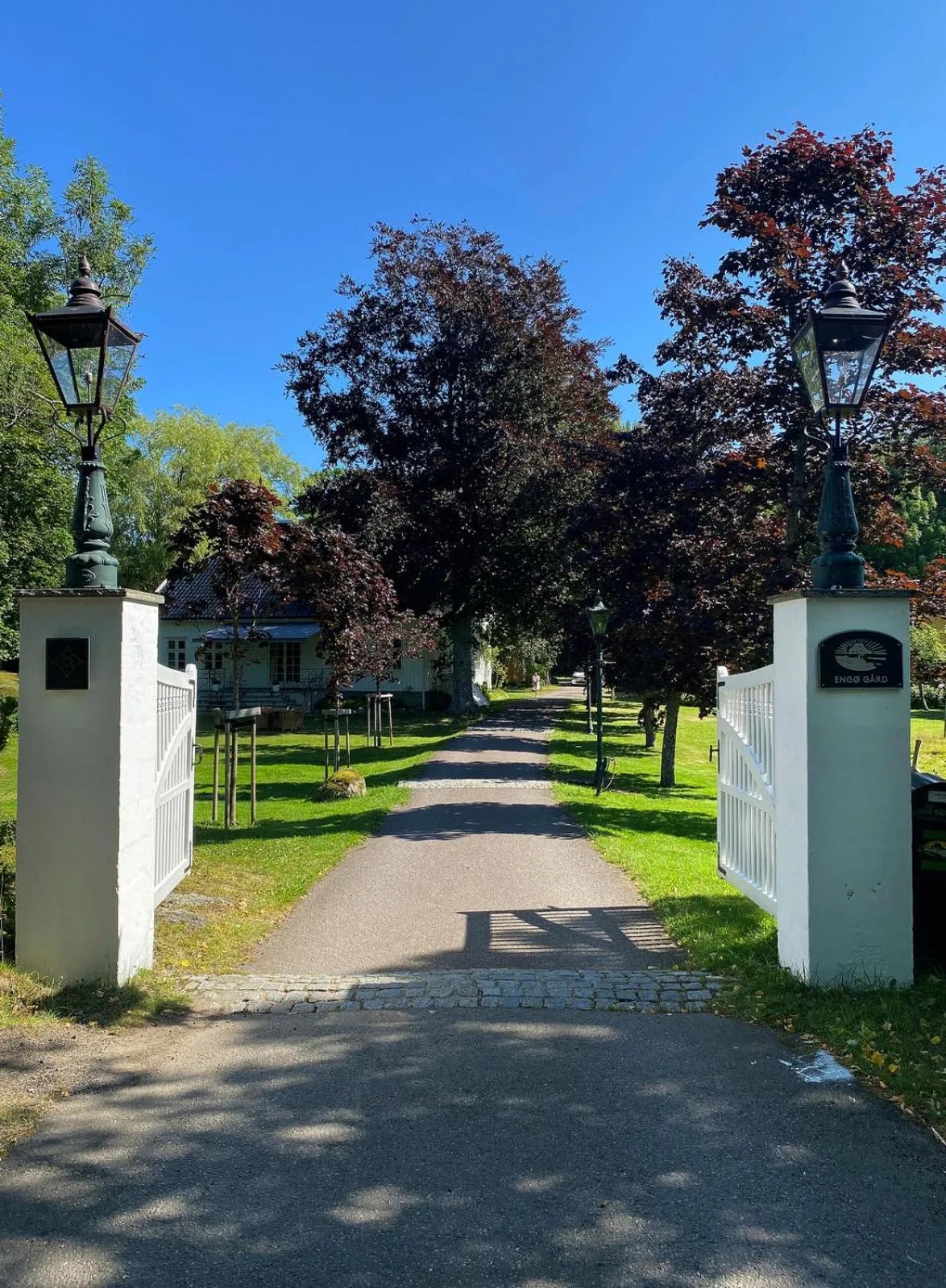 Property building in Engø Gård Hotel & Restaurant