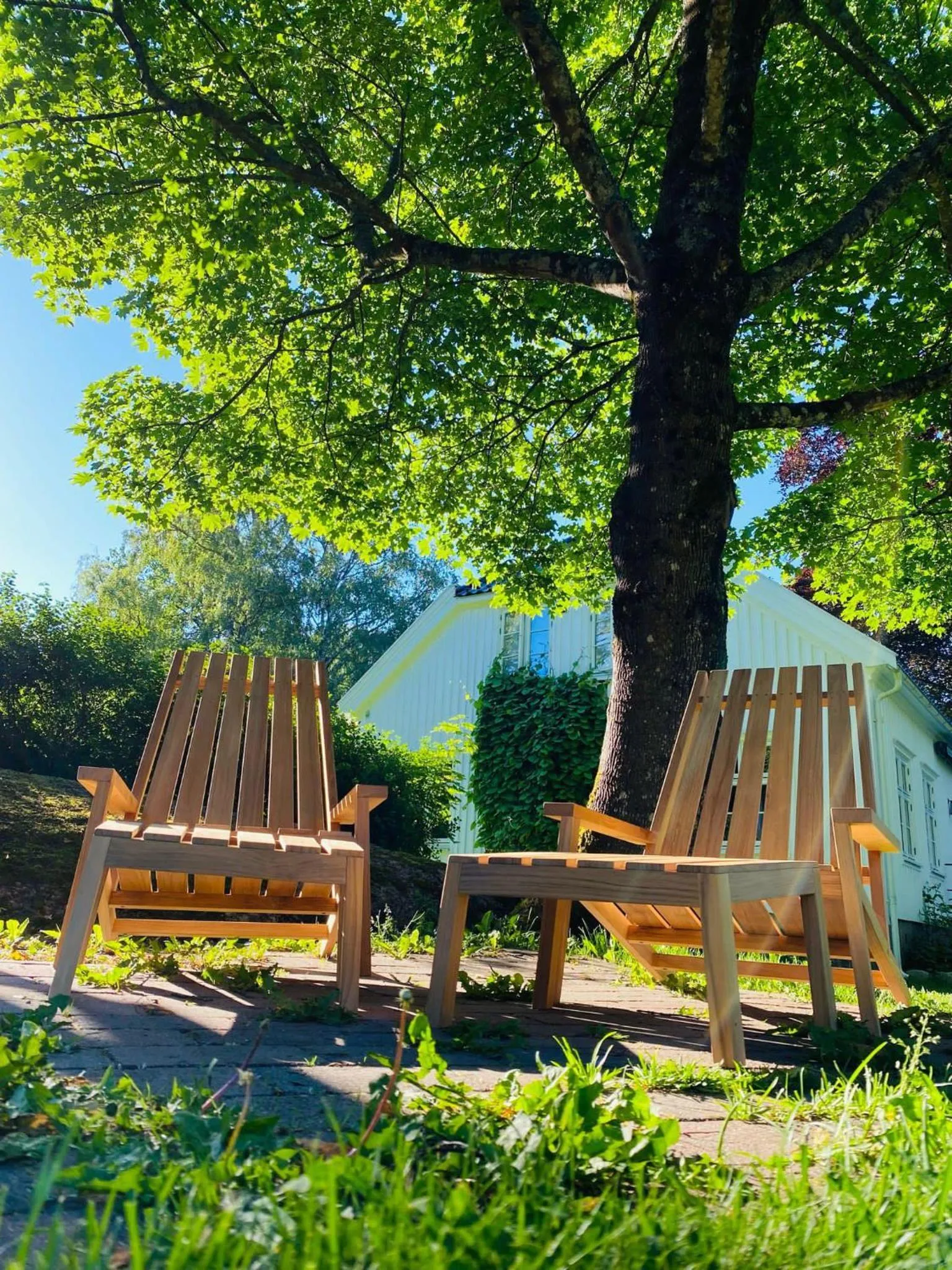 Garden in Engø Gård Hotel & Restaurant