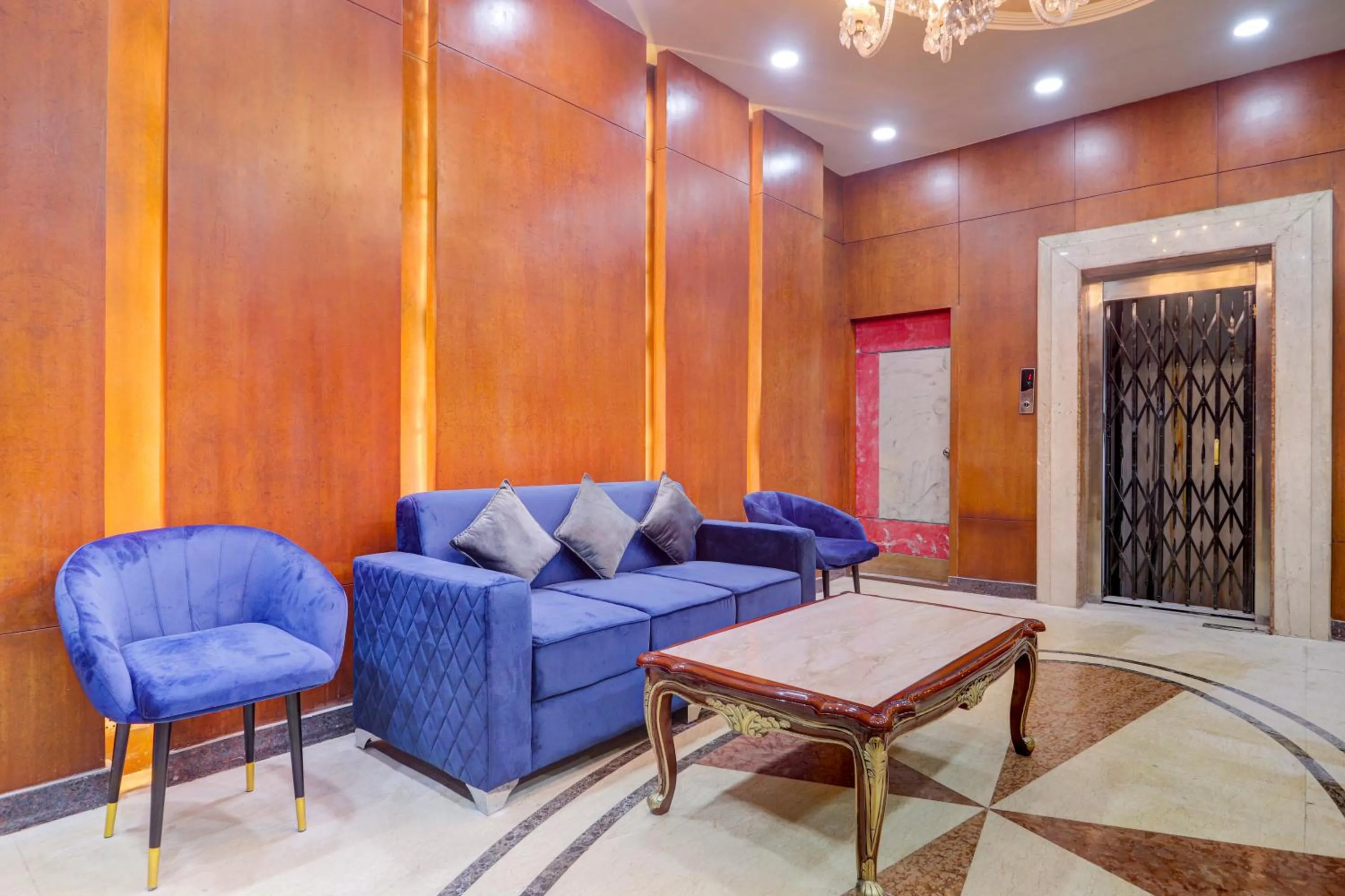 Seating area in Treebo Destination Inn