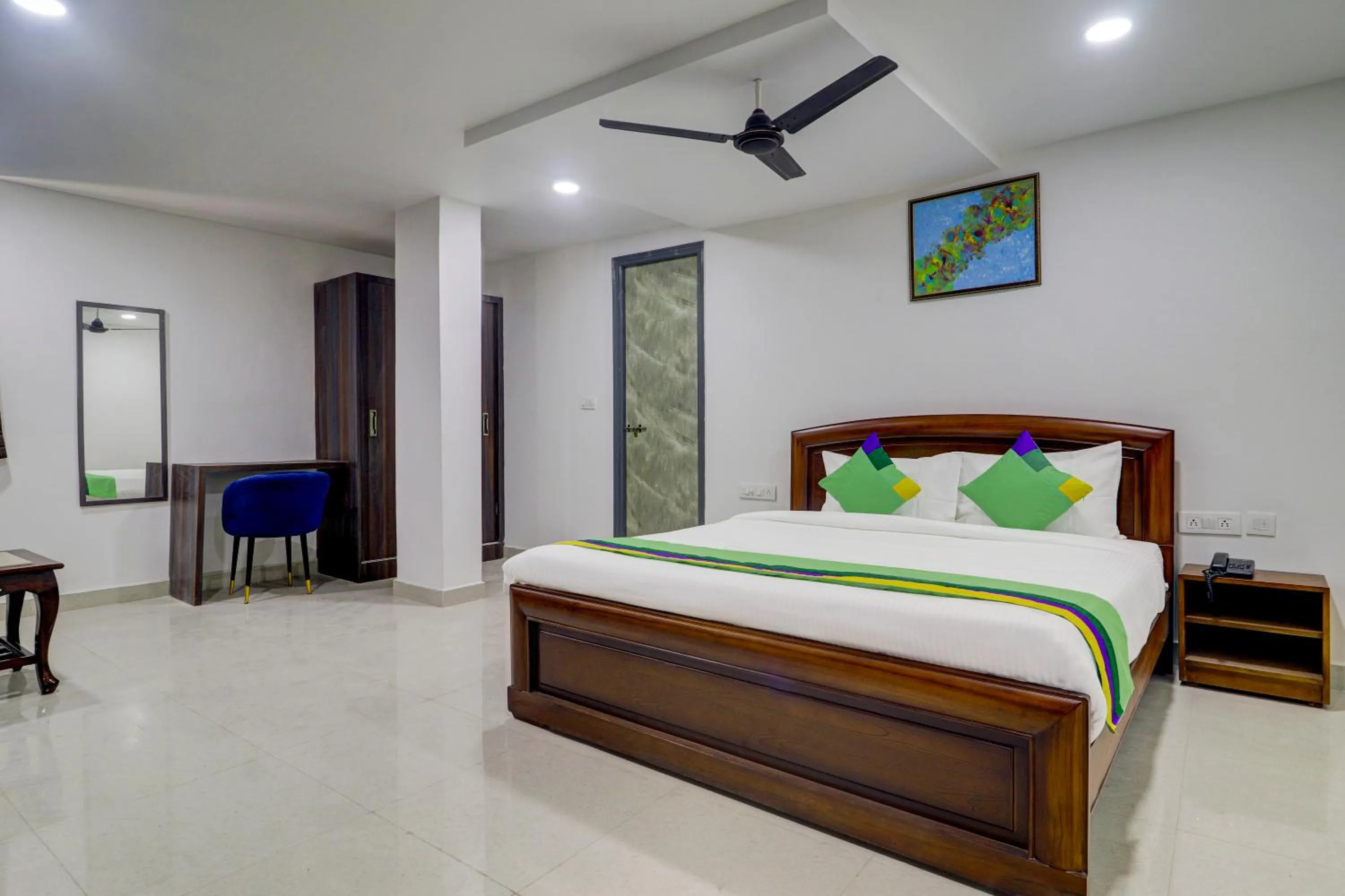 Bedroom, Bed in Treebo Destination Inn