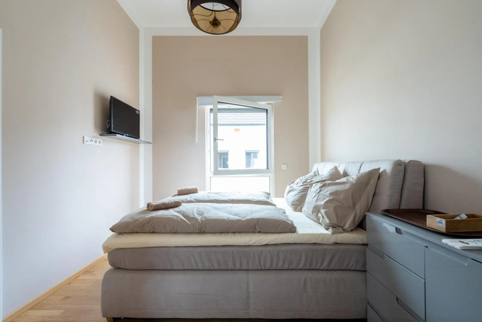 Photo of the whole room, Bed in Pension Pannonia