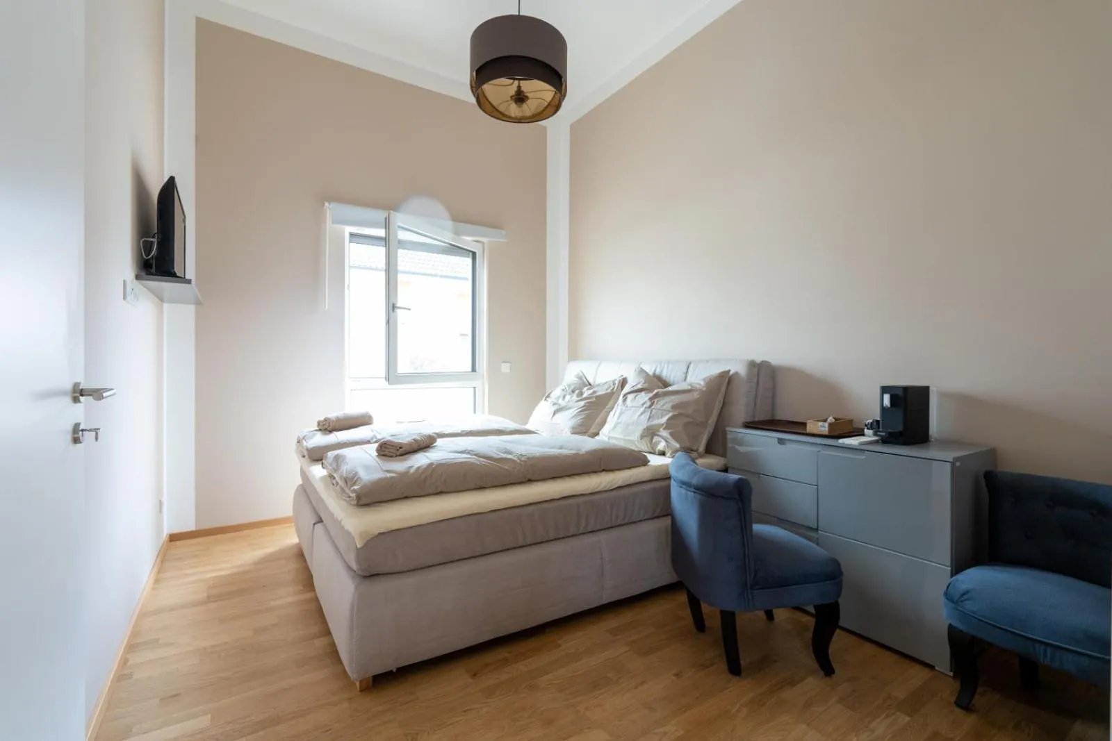 Bed in Pension Pannonia