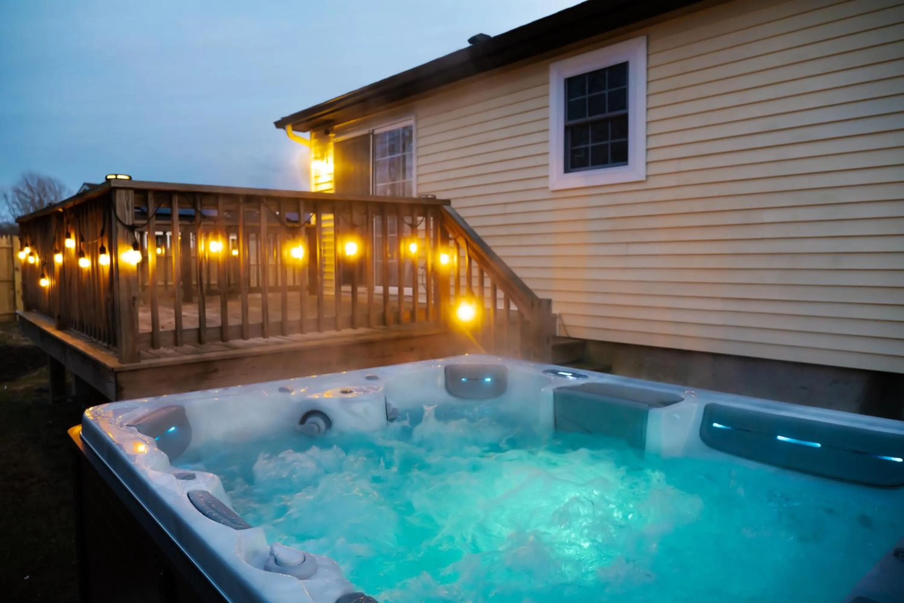 Hot Tub in NEW! Updated Mystic Home w/ Sauna, Hot Tub & Deck