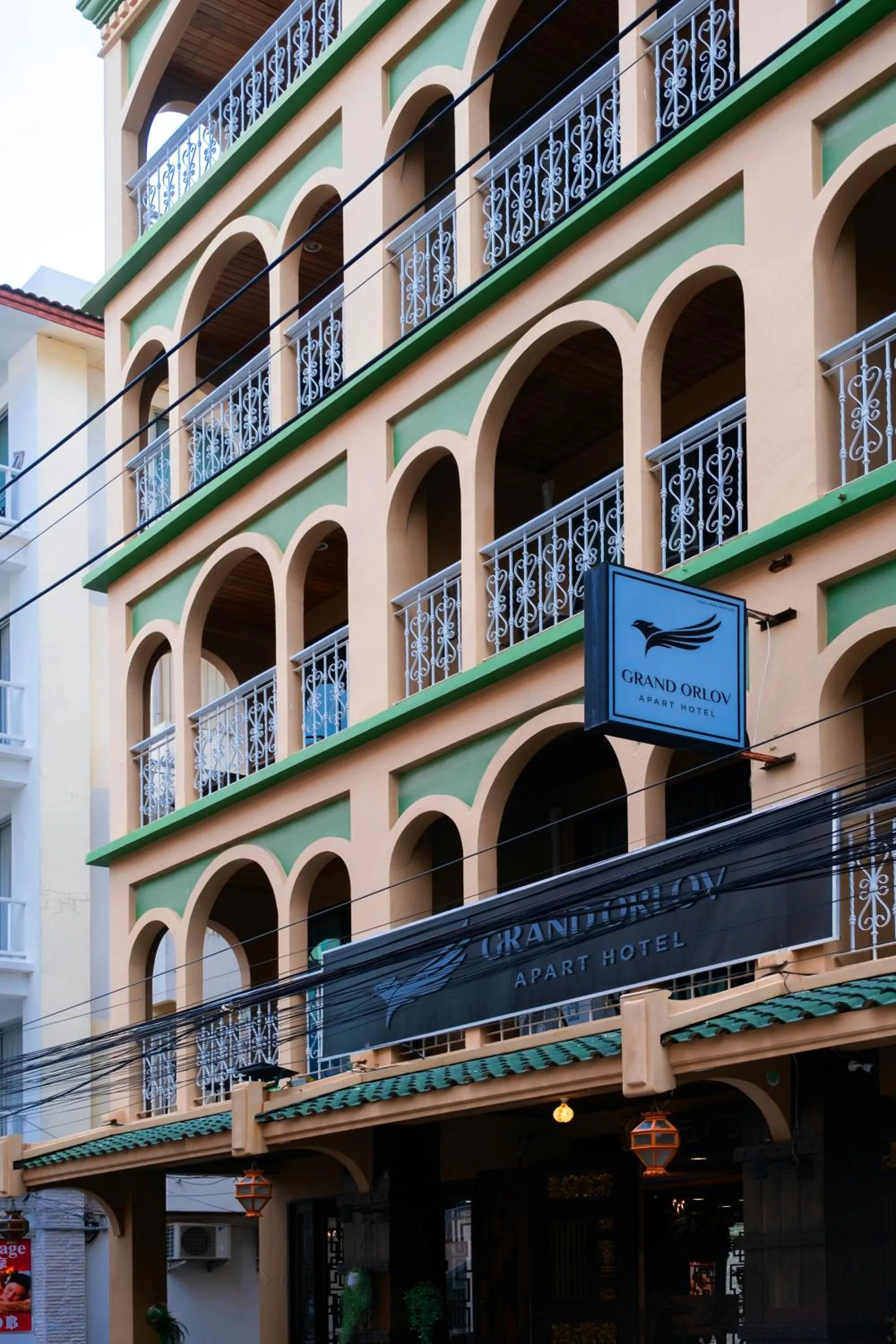 Property building in Grand Orlov Apart Hotel