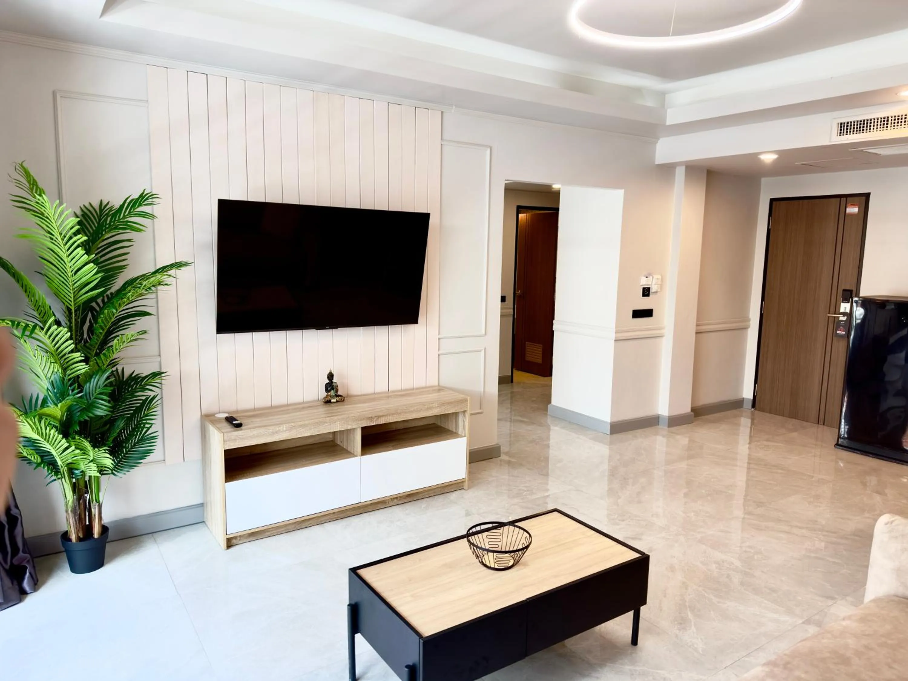 Living room in Grand Orlov Apart Hotel