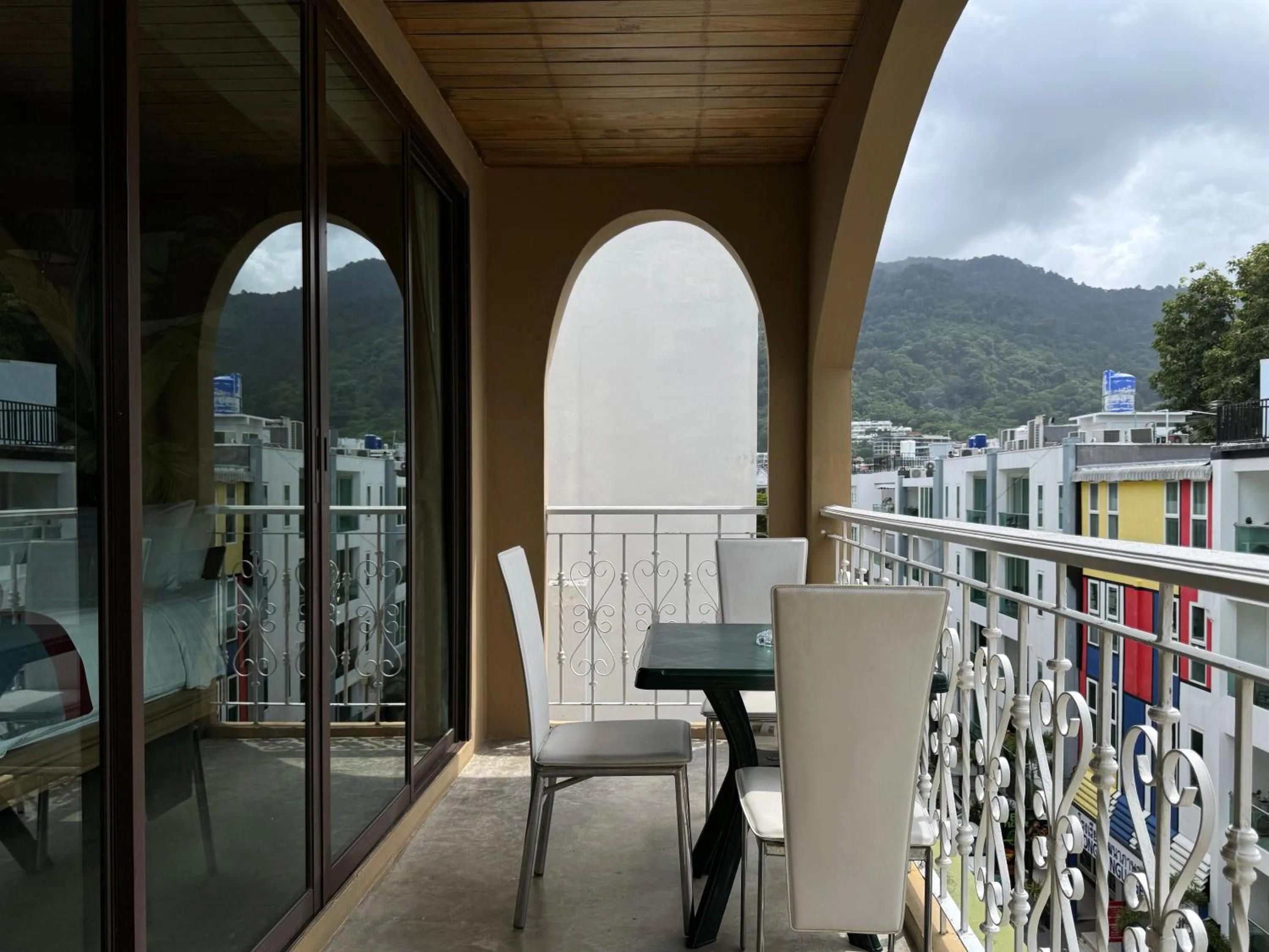 Balcony/Terrace in Grand Orlov Apart Hotel