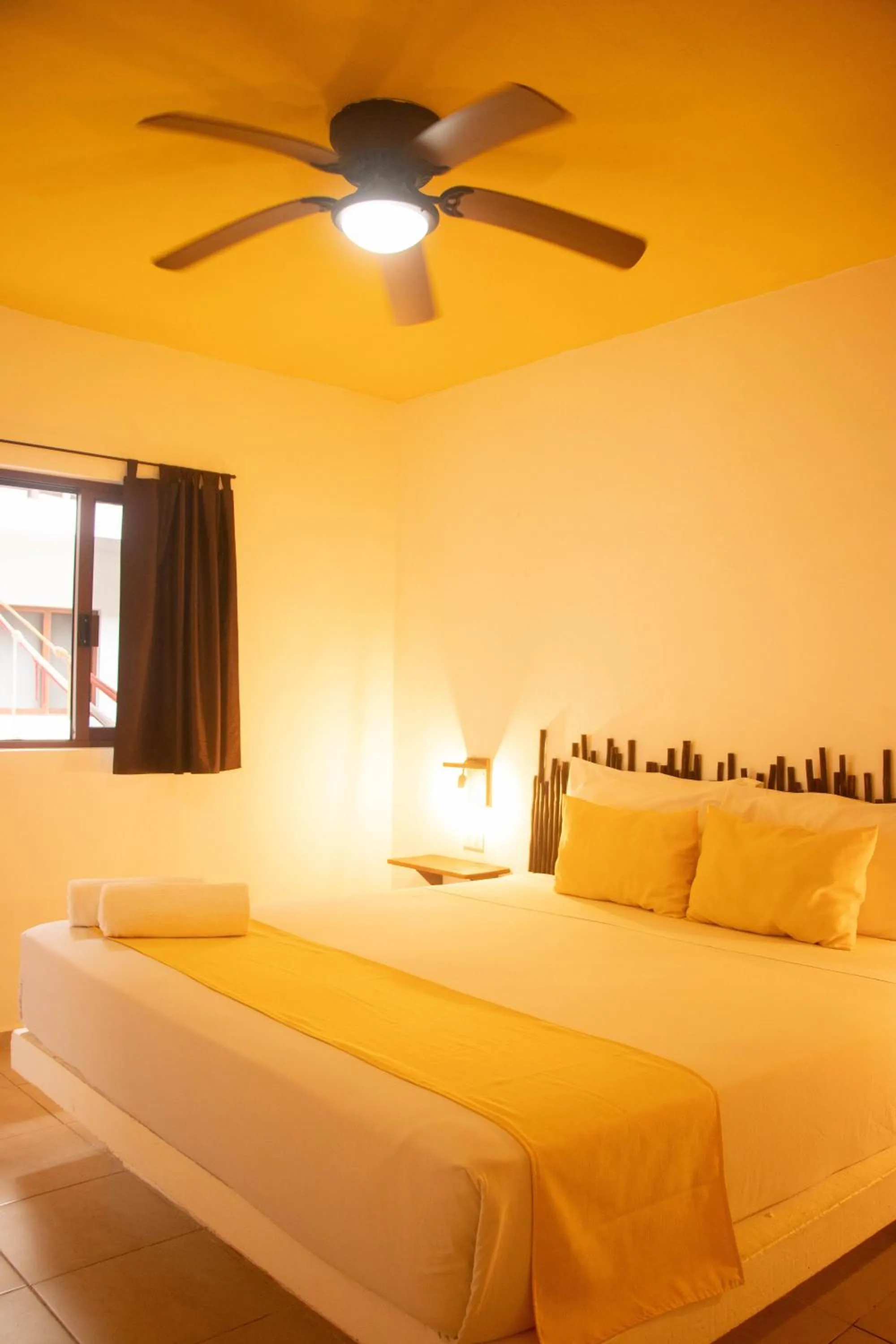 Bed in Hotelito El Cuyo