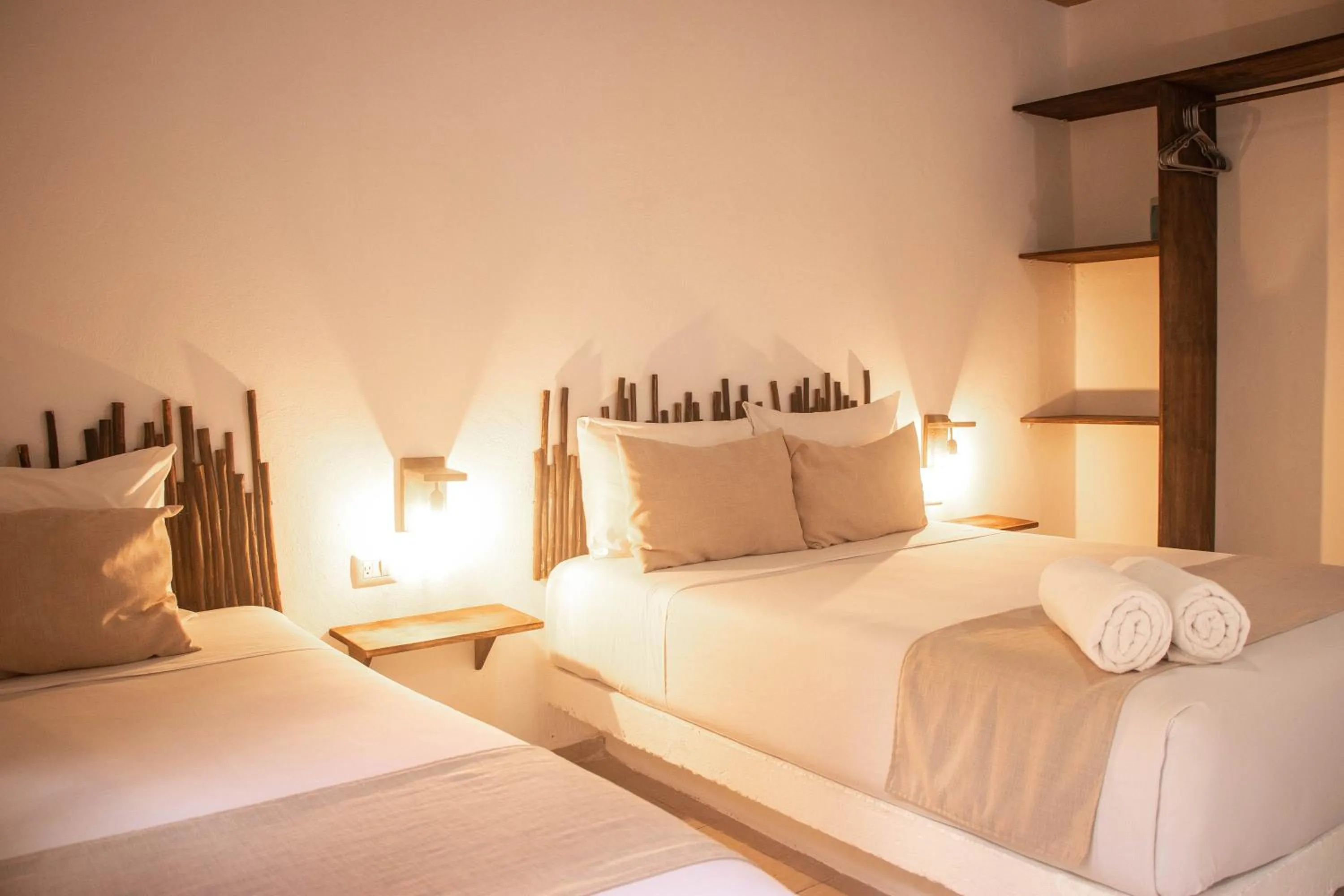 Bed in Hotelito El Cuyo