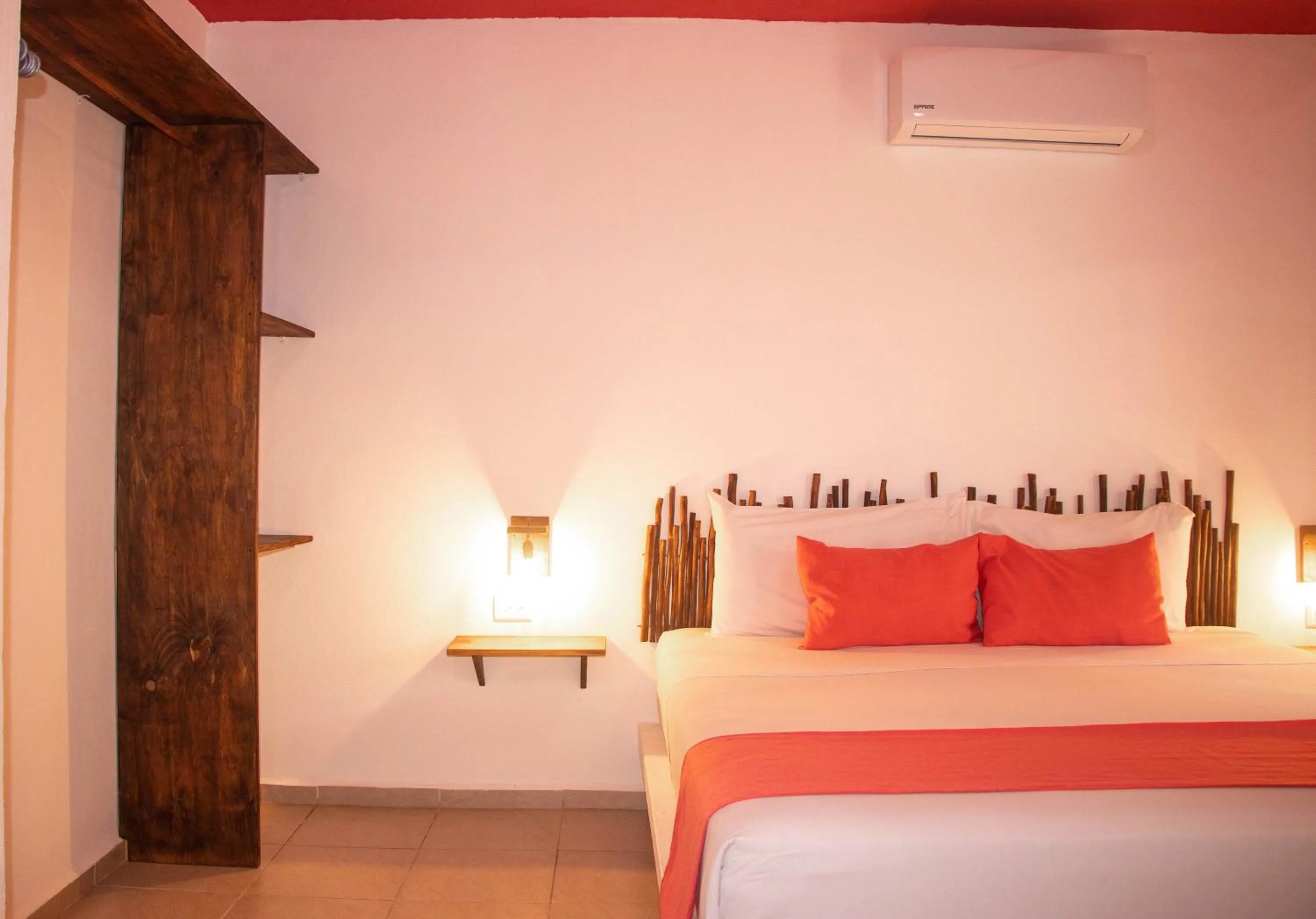 Bed in Hotelito El Cuyo