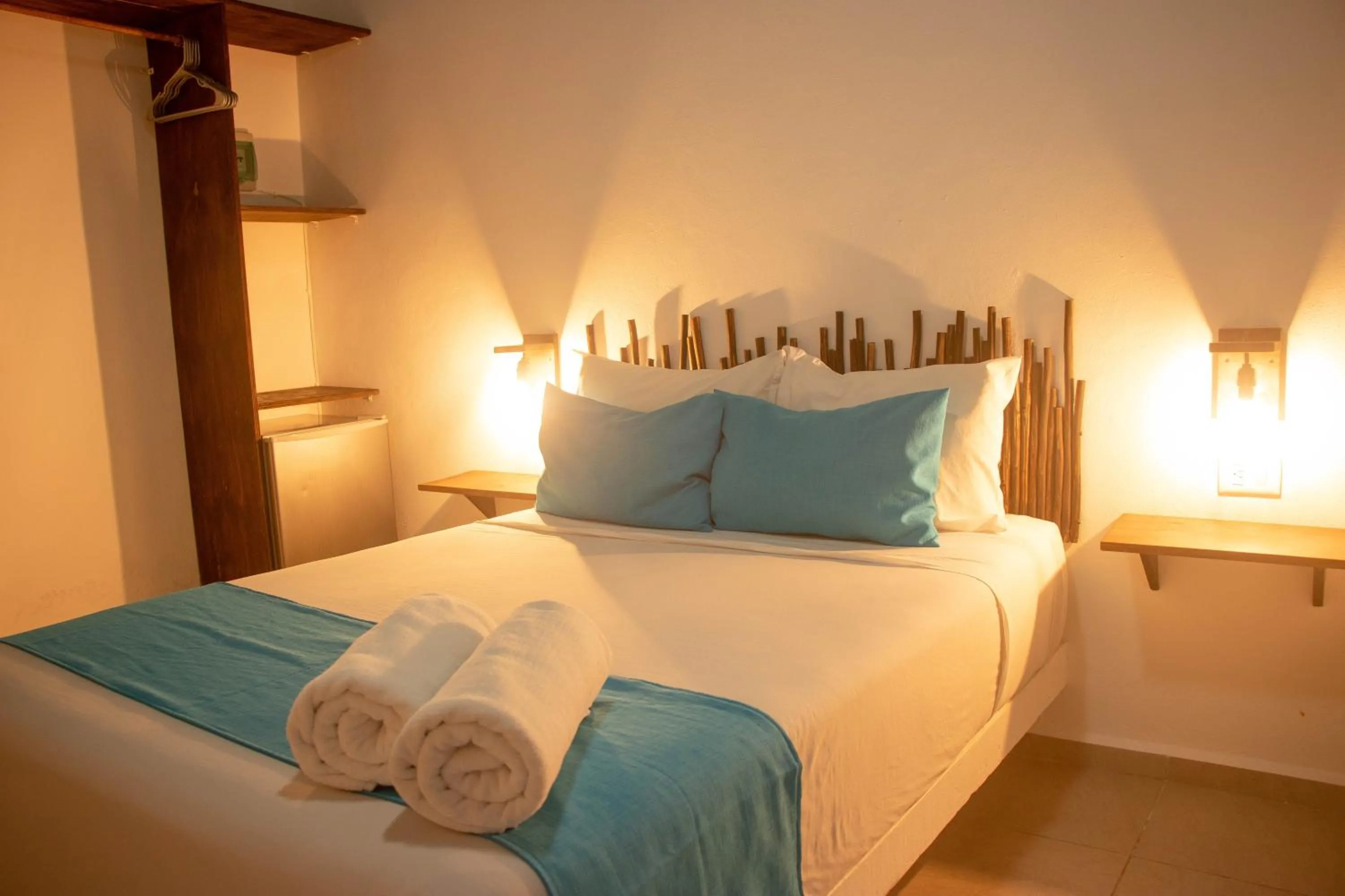 Bed in Hotelito El Cuyo