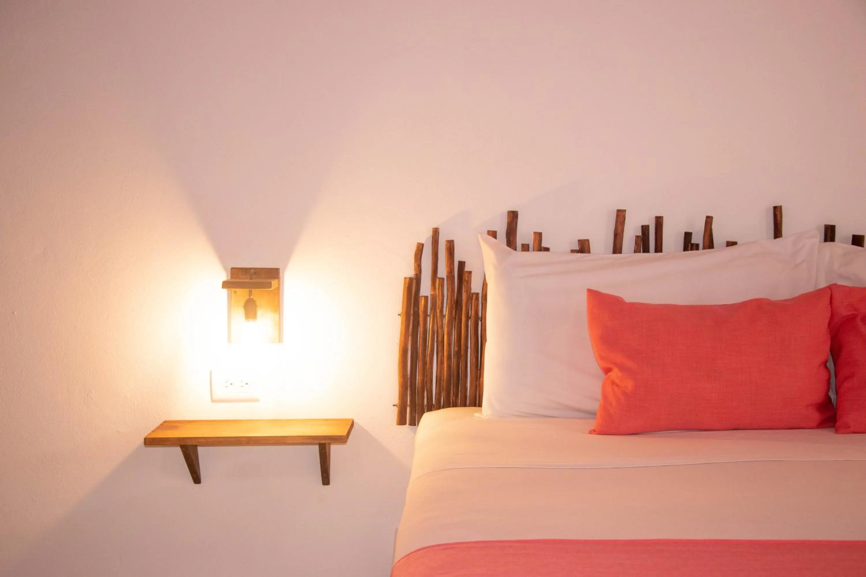Bed in Hotelito El Cuyo