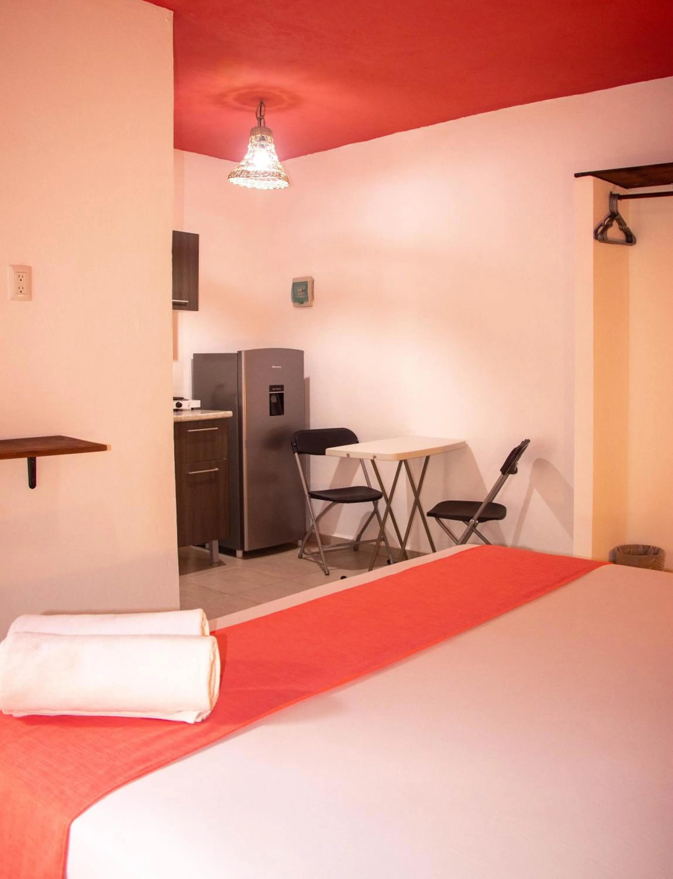 Bed in Hotelito El Cuyo