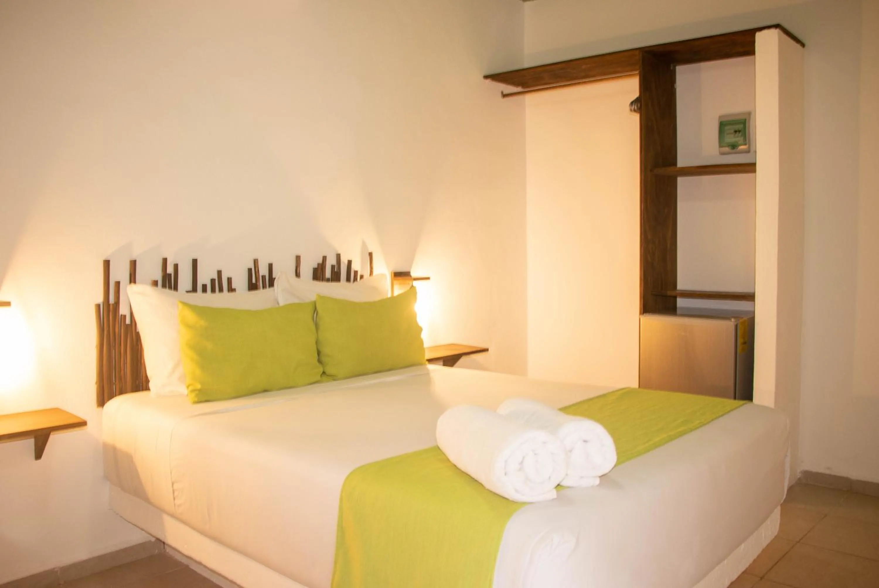 Bed in Hotelito El Cuyo