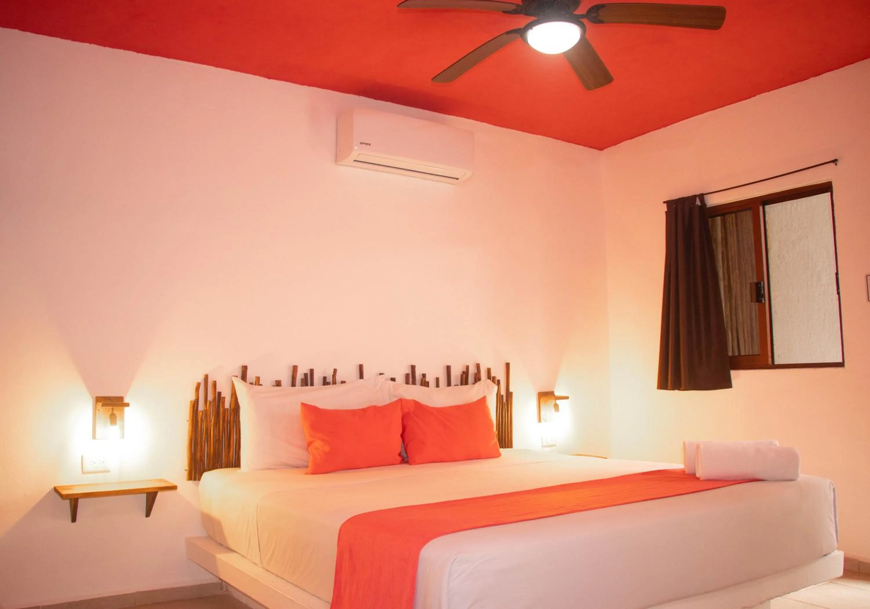 Bed in Hotelito El Cuyo