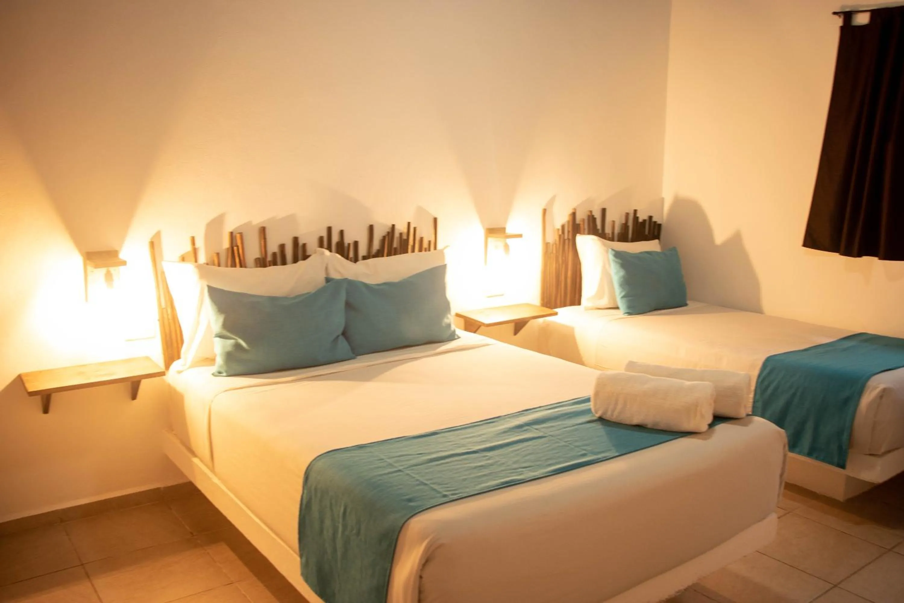 Bed in Hotelito El Cuyo