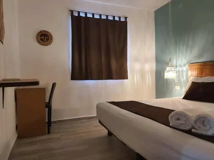 Bed in Hotelito El Cuyo