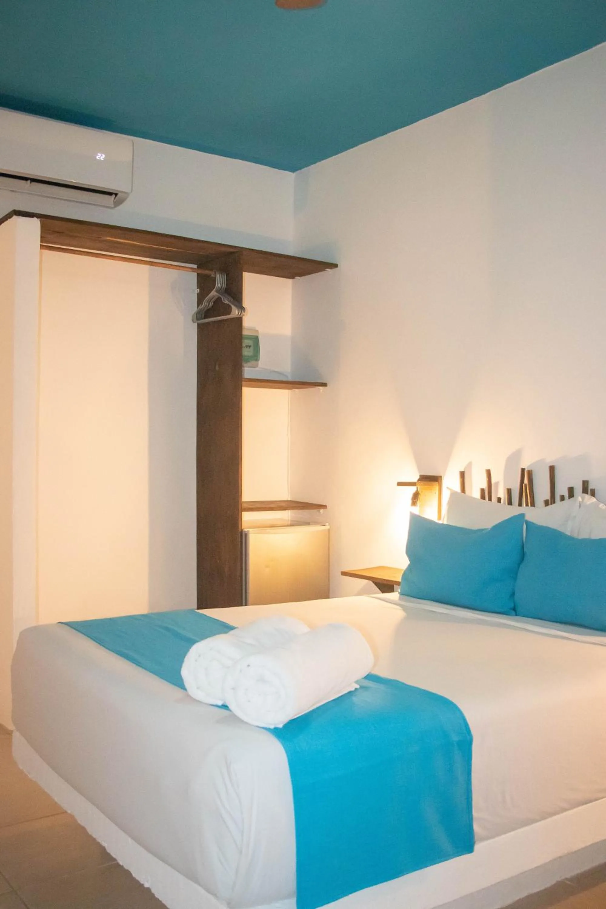 Bed in Hotelito El Cuyo